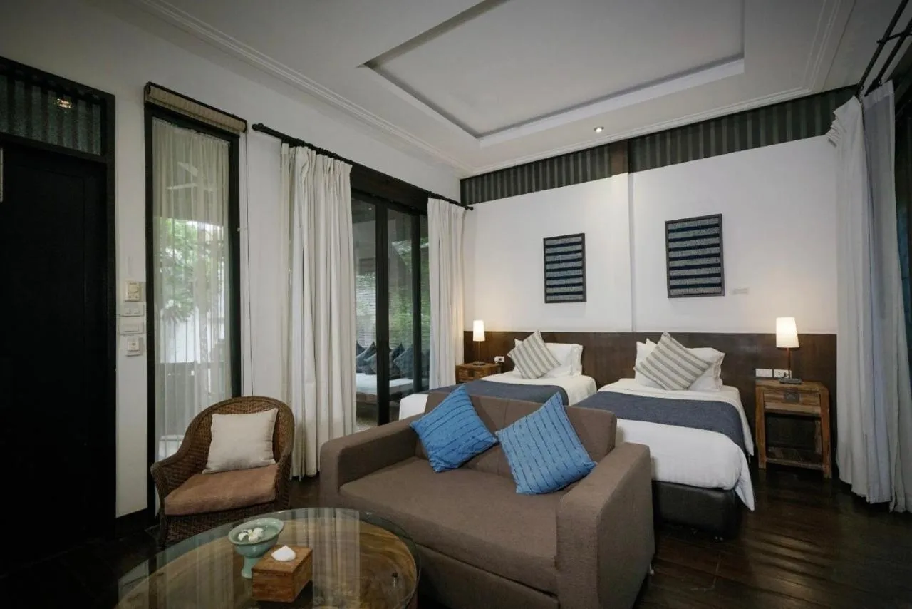 Bed in Baan Saen Fang Chiang Mai