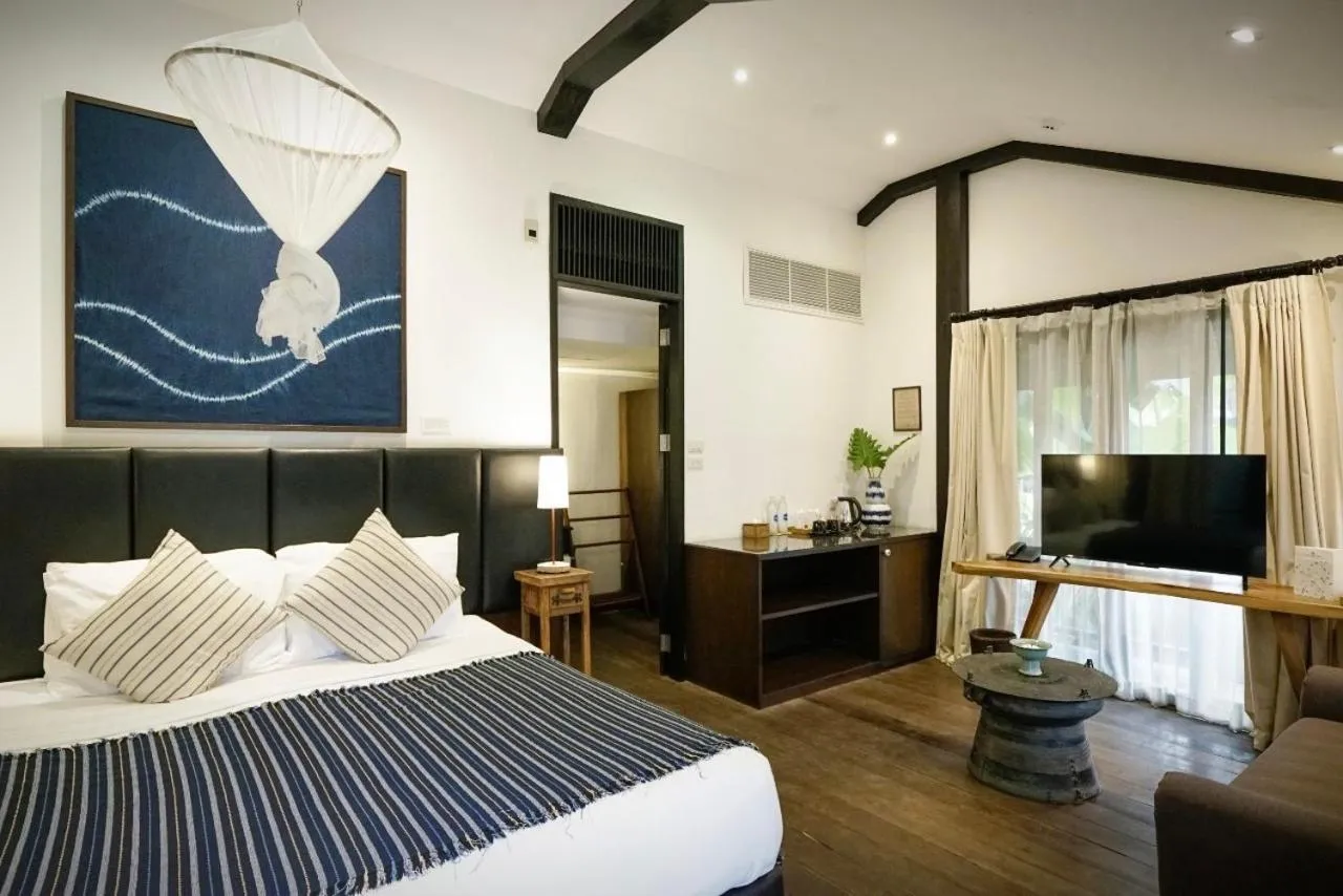 Bed in Baan Saen Fang Chiang Mai