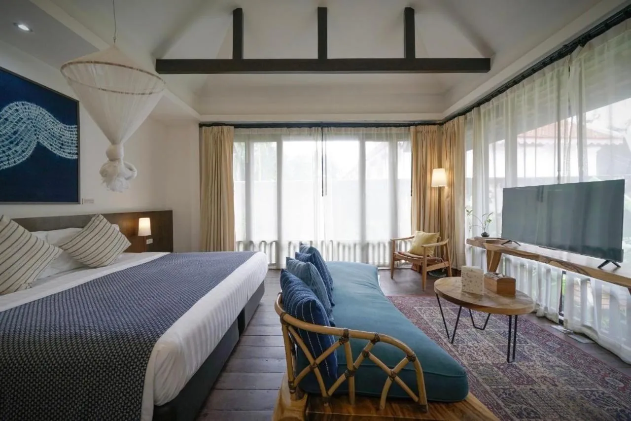 Bed in Baan Saen Fang Chiang Mai