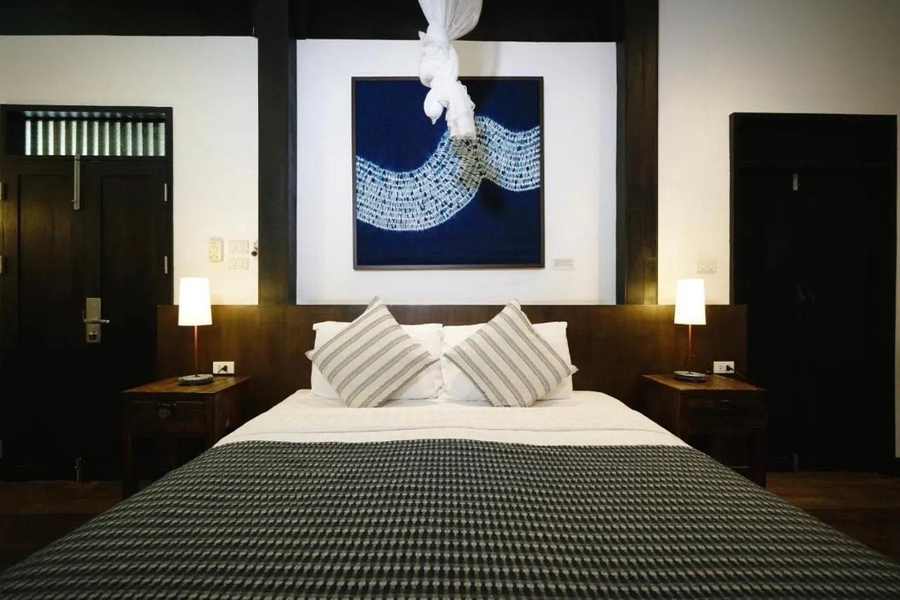 Bed in Baan Saen Fang Chiang Mai