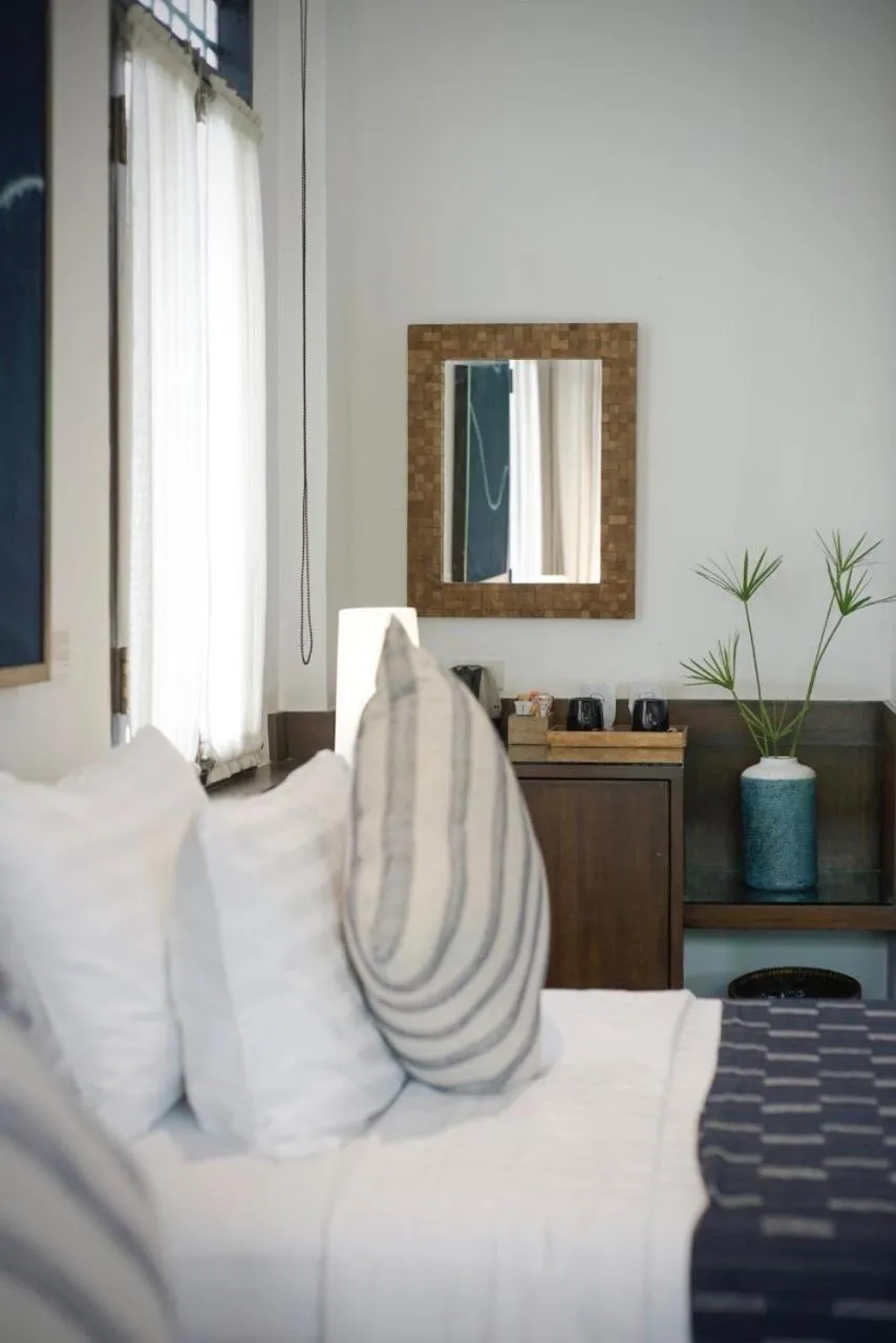 Bed in Baan Saen Fang Chiang Mai