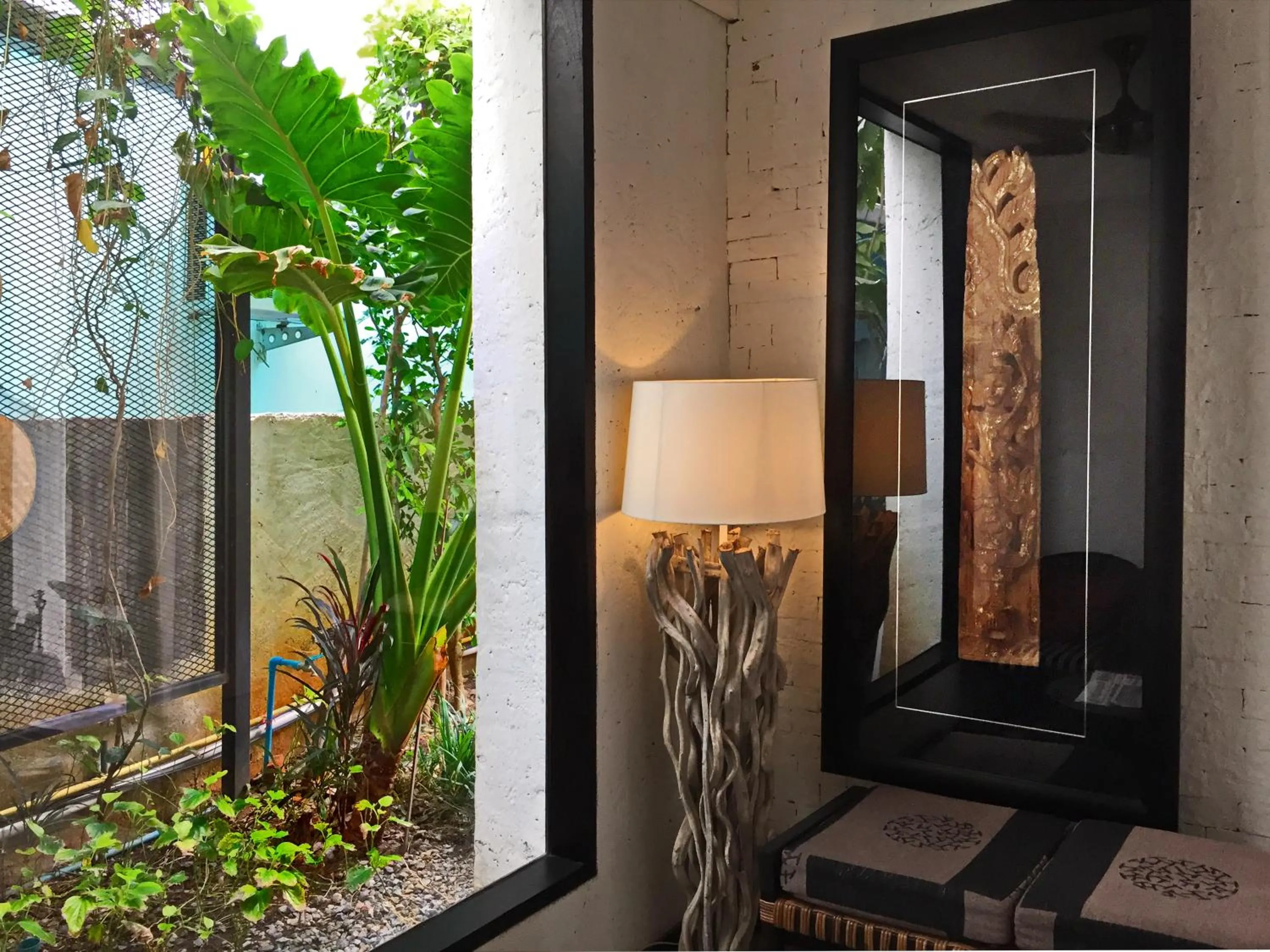 Lobby or reception in Baan Saen Fang Chiang Mai