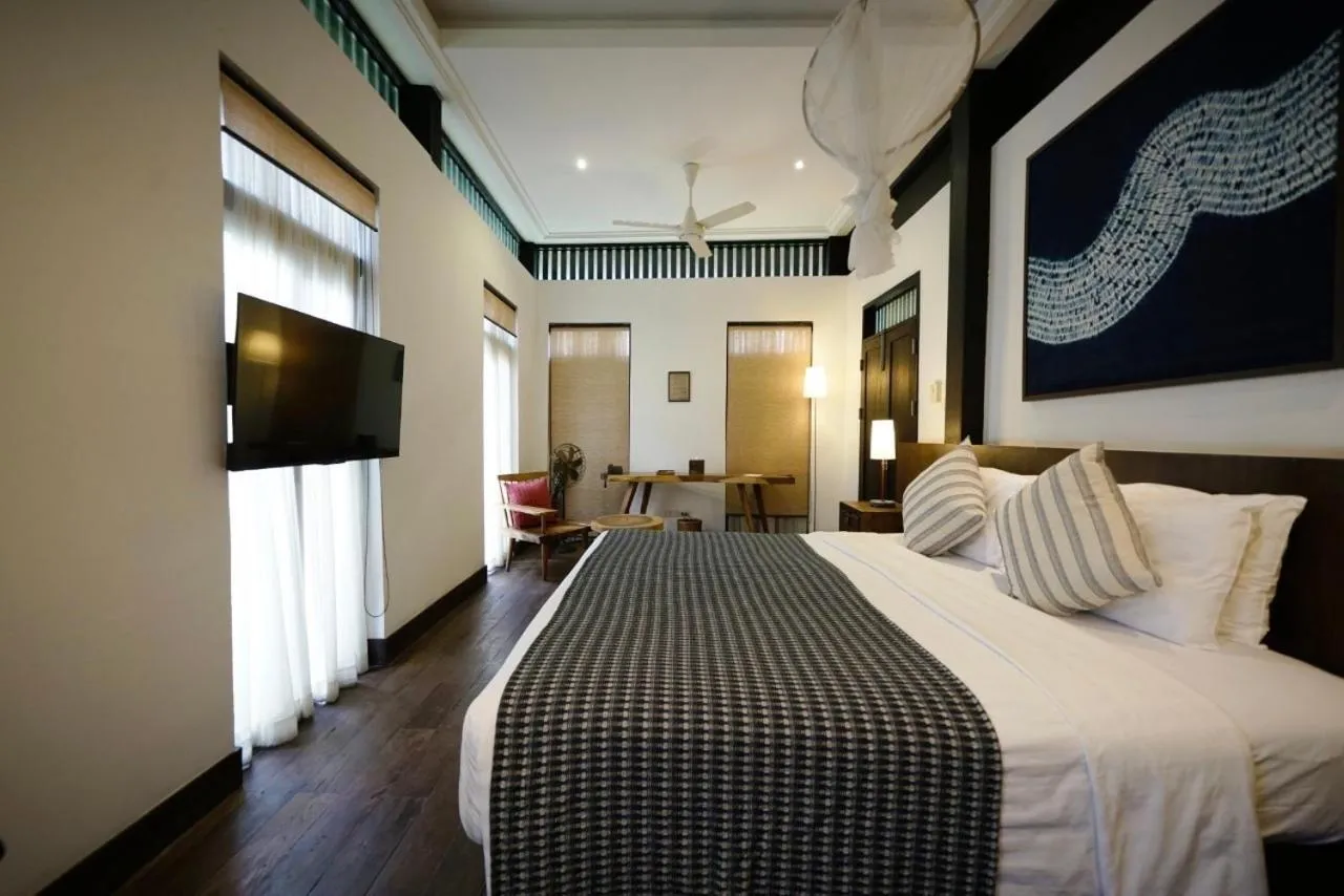 Bed in Baan Saen Fang Chiang Mai