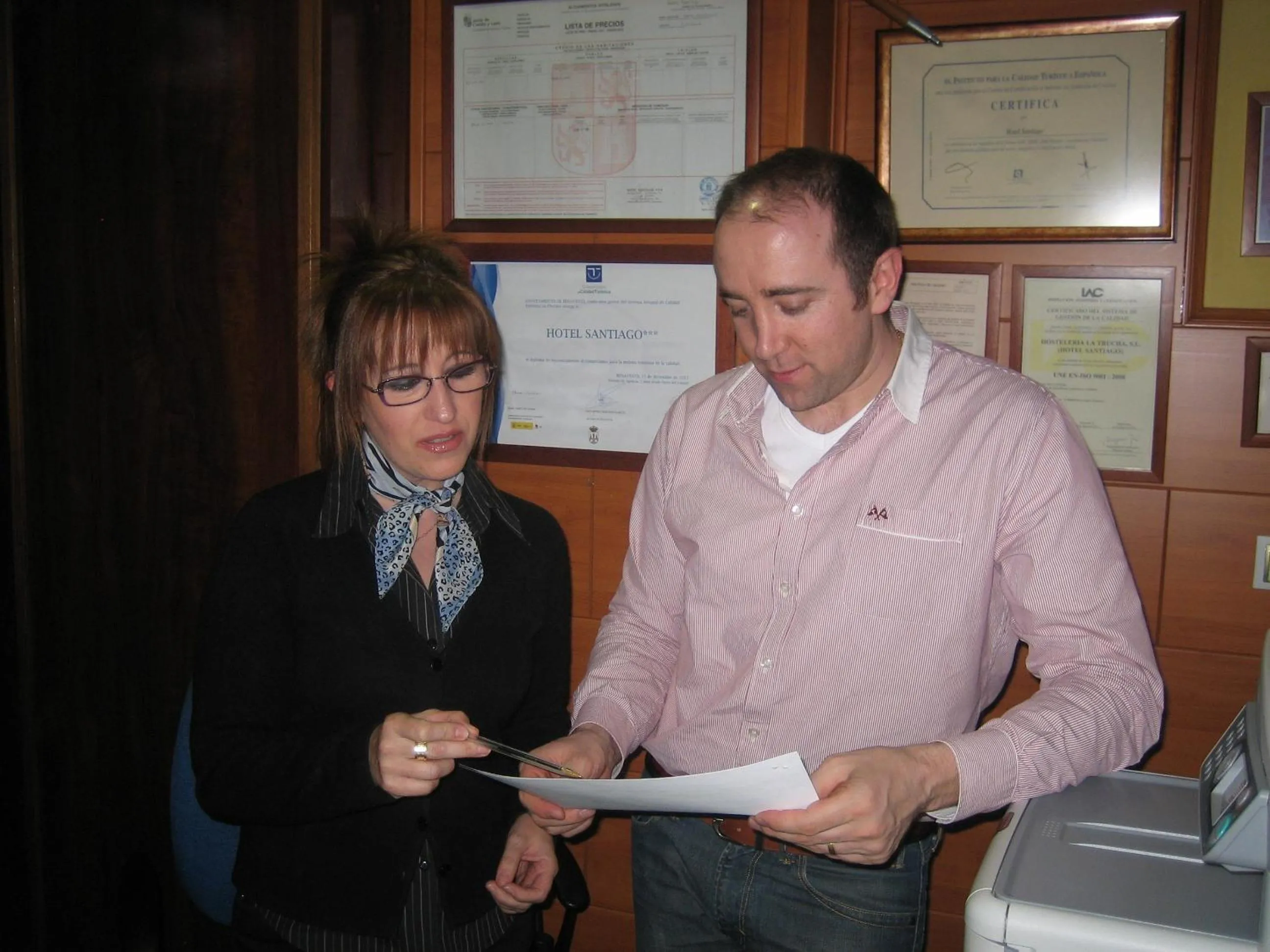 Guests in Hotel Santiago