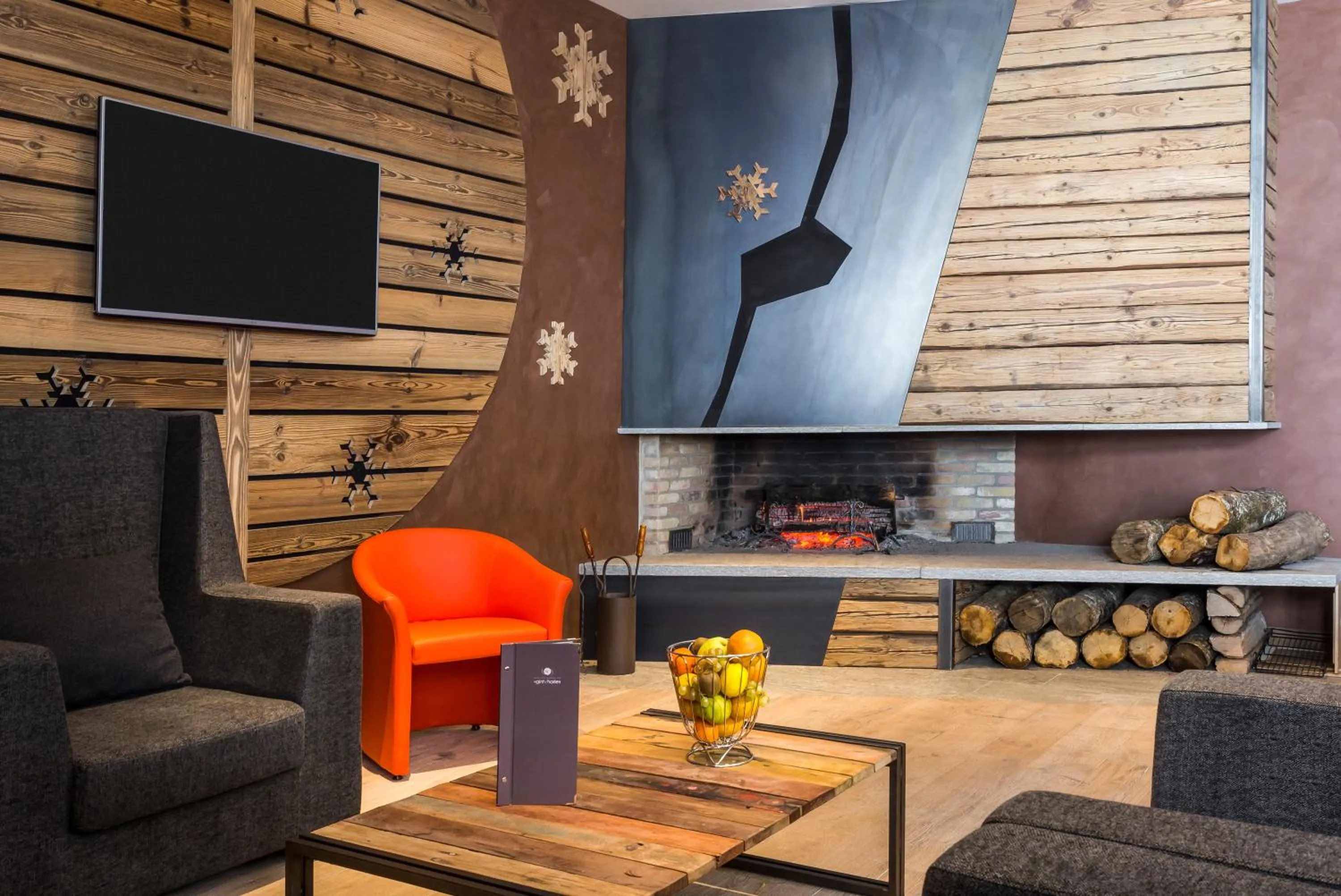 Lounge or bar in Hôtel Saint Charles Val Cenis