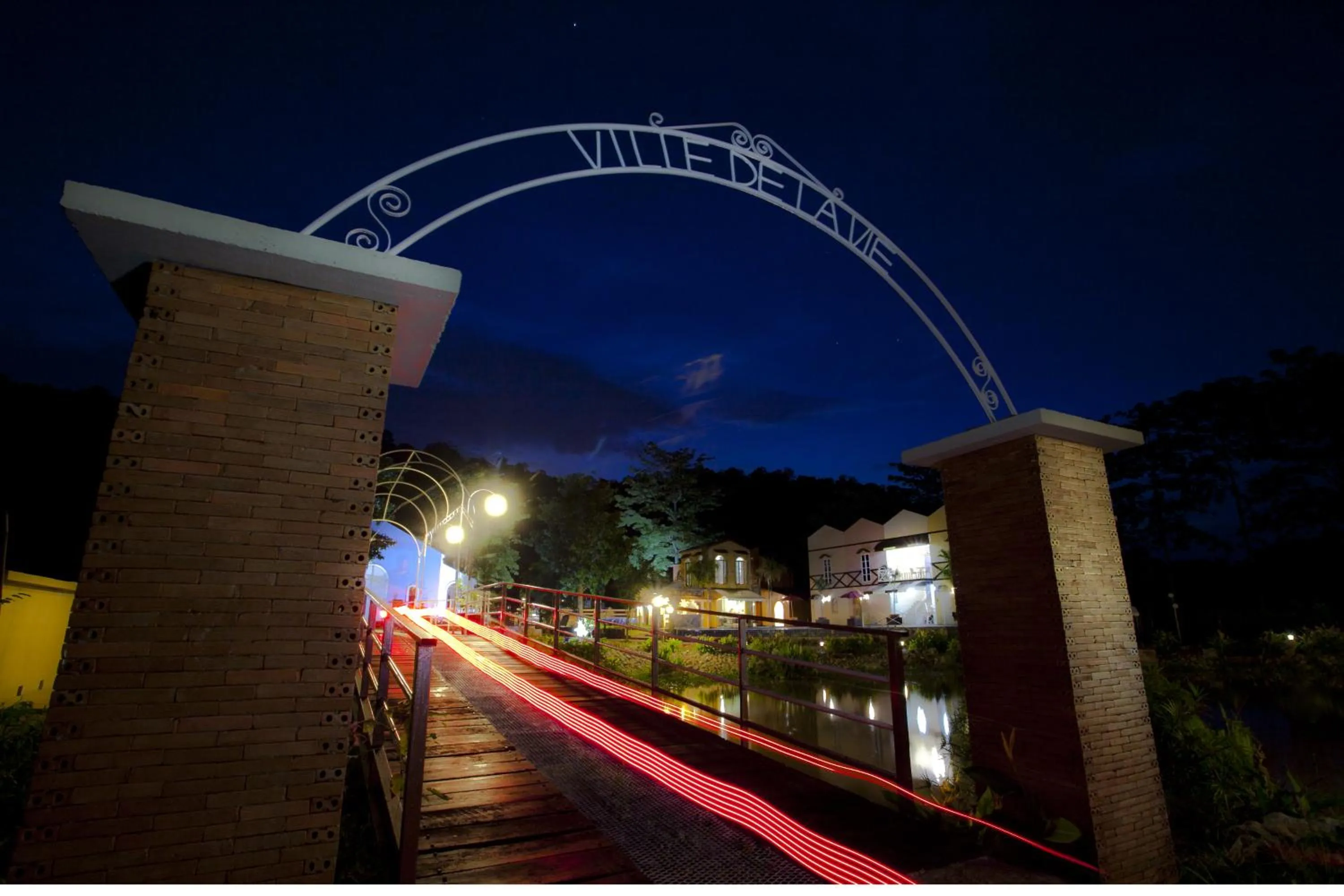 Night in Ville De La Vie Khao Yai