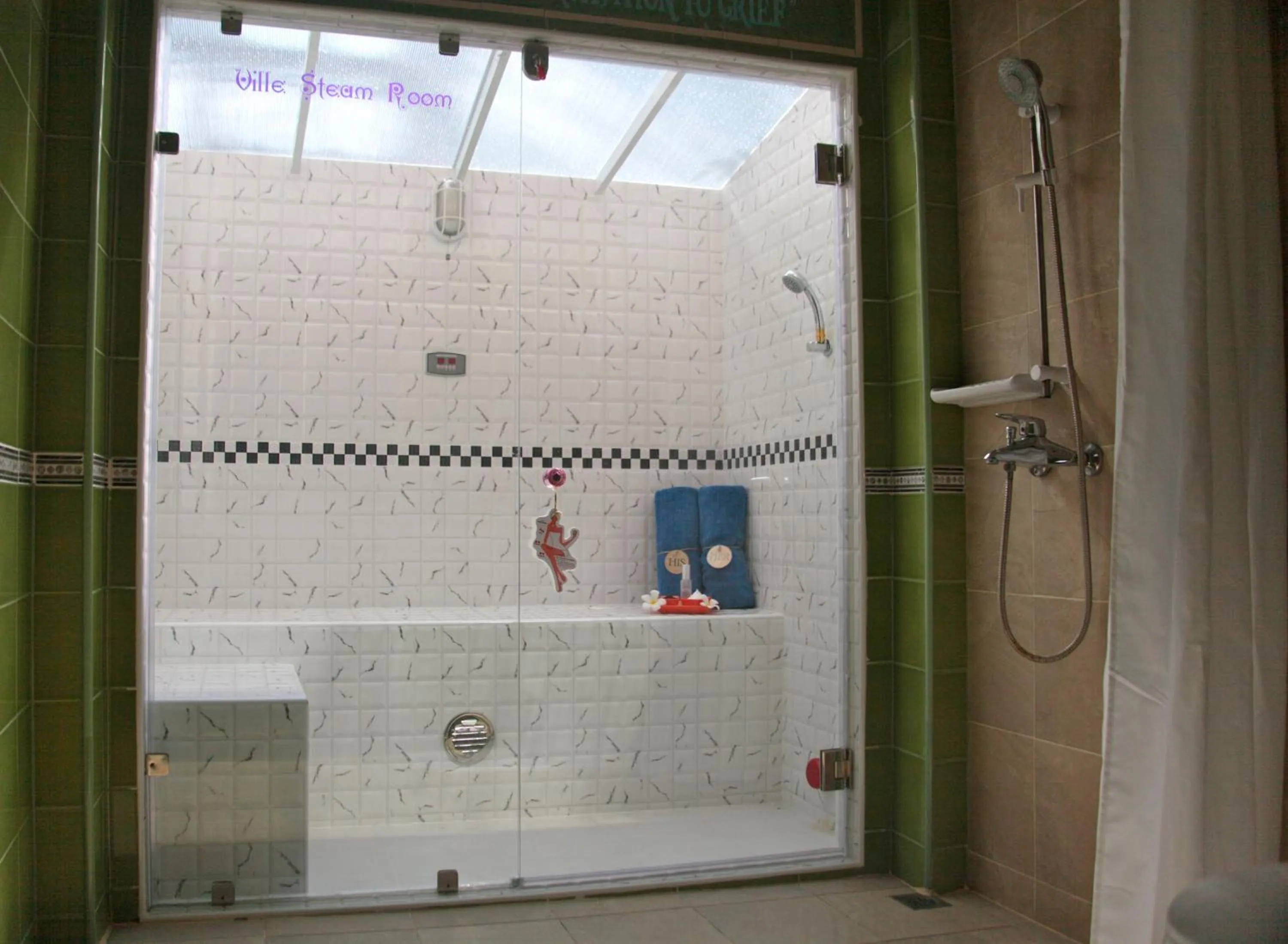 Steam room in Ville De La Vie Khao Yai