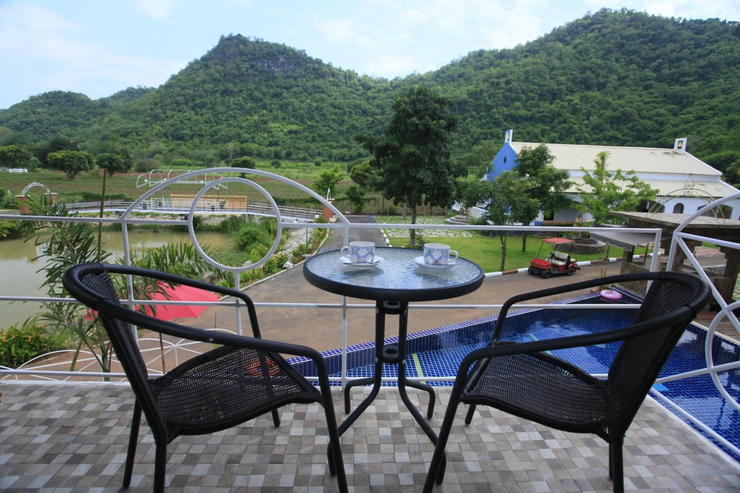 Mountain view in Ville De La Vie Khao Yai