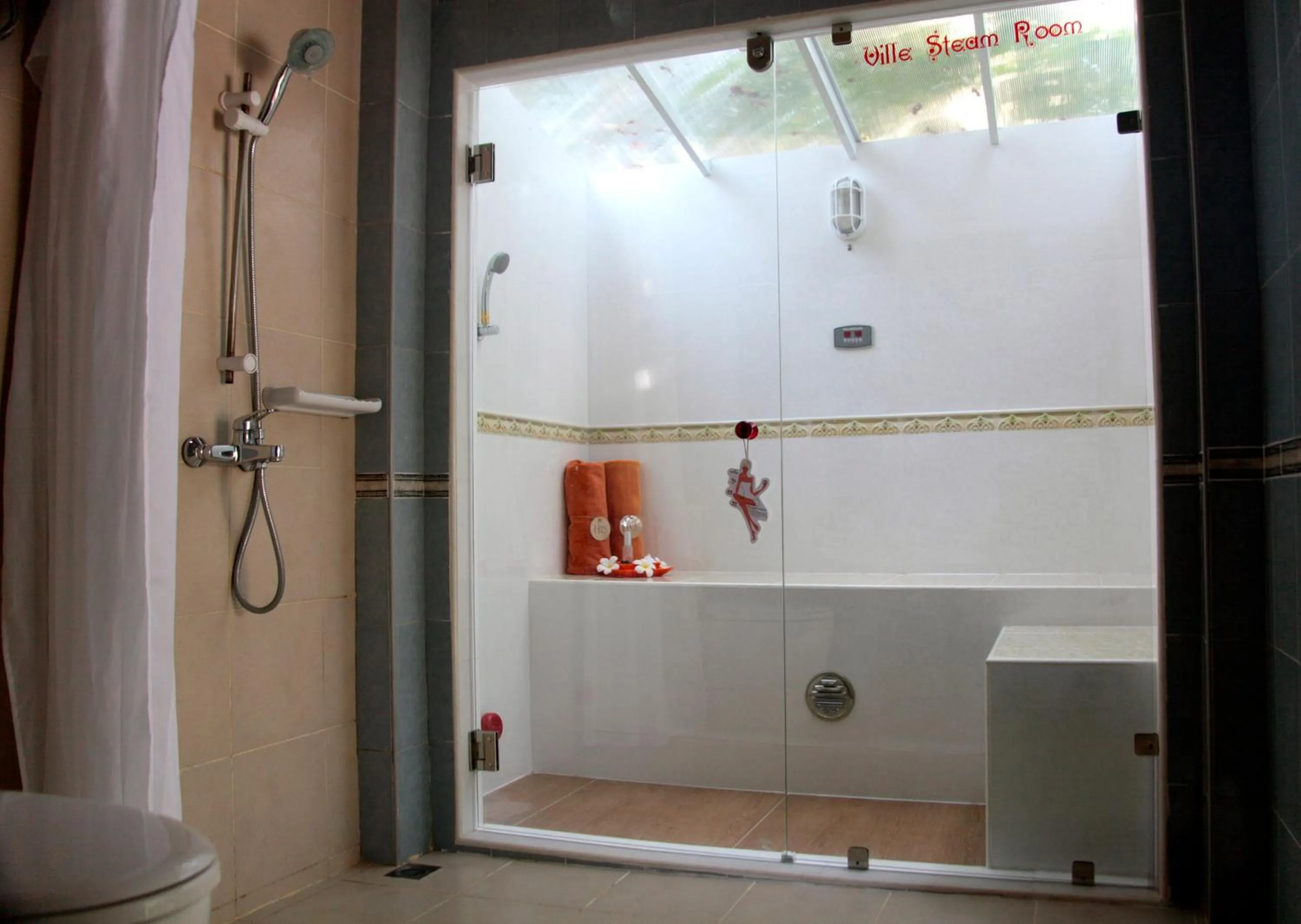 Steam room in Ville De La Vie Khao Yai