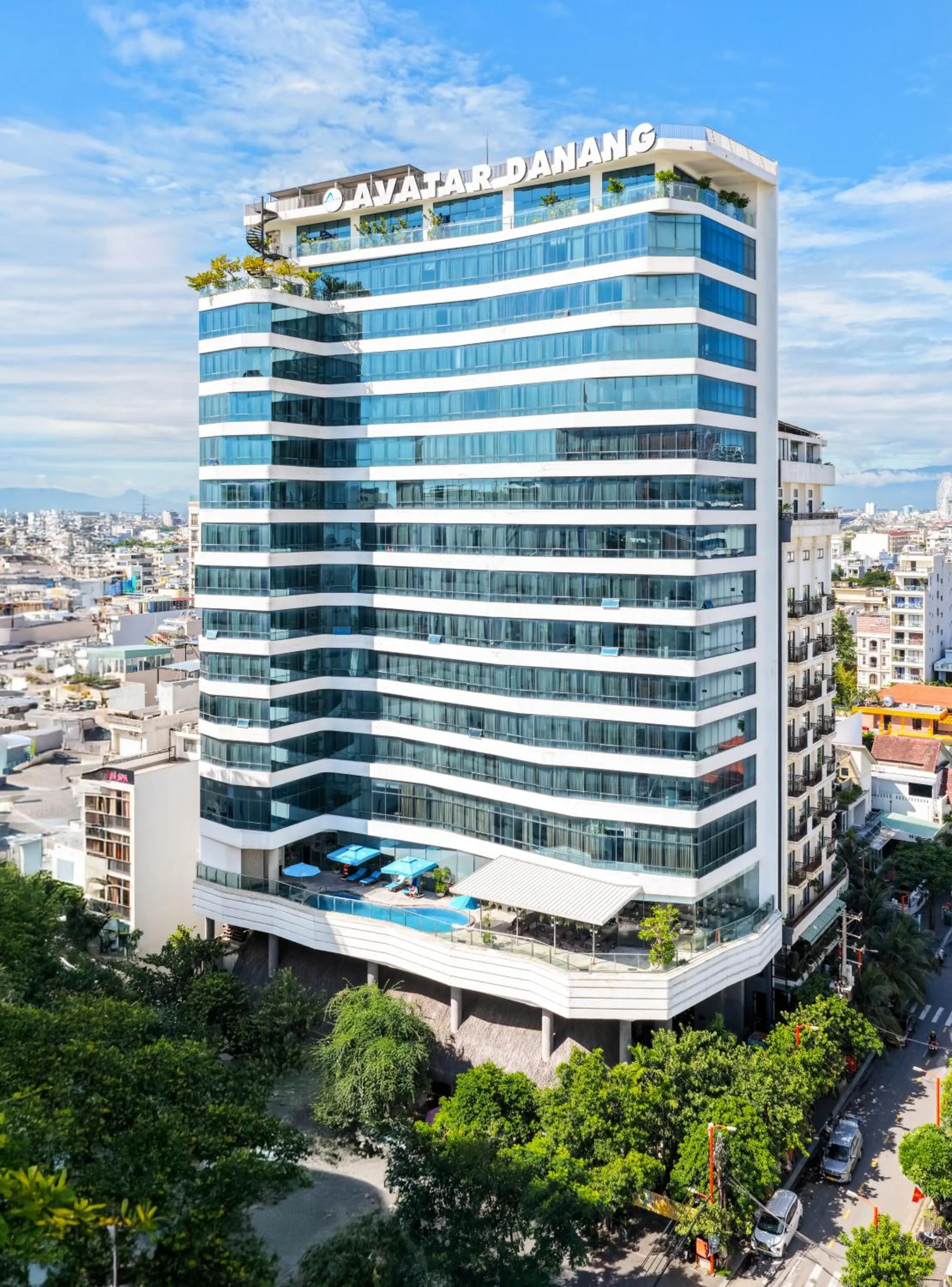 Property building in Avatar Danang Hotel