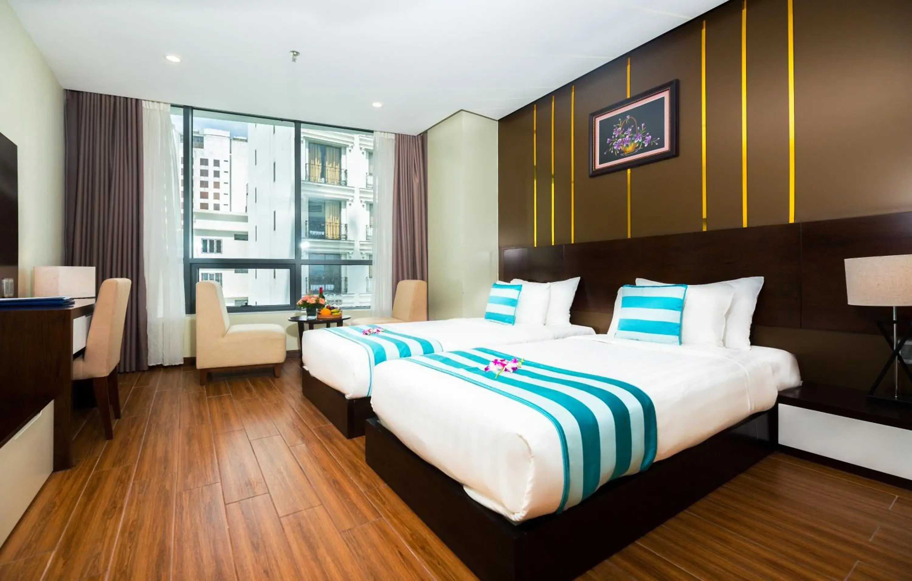 Superior Twin Room with City View in Avatar Danang Hotel Superior Twin Room with City View in Avatar Danang Hotel