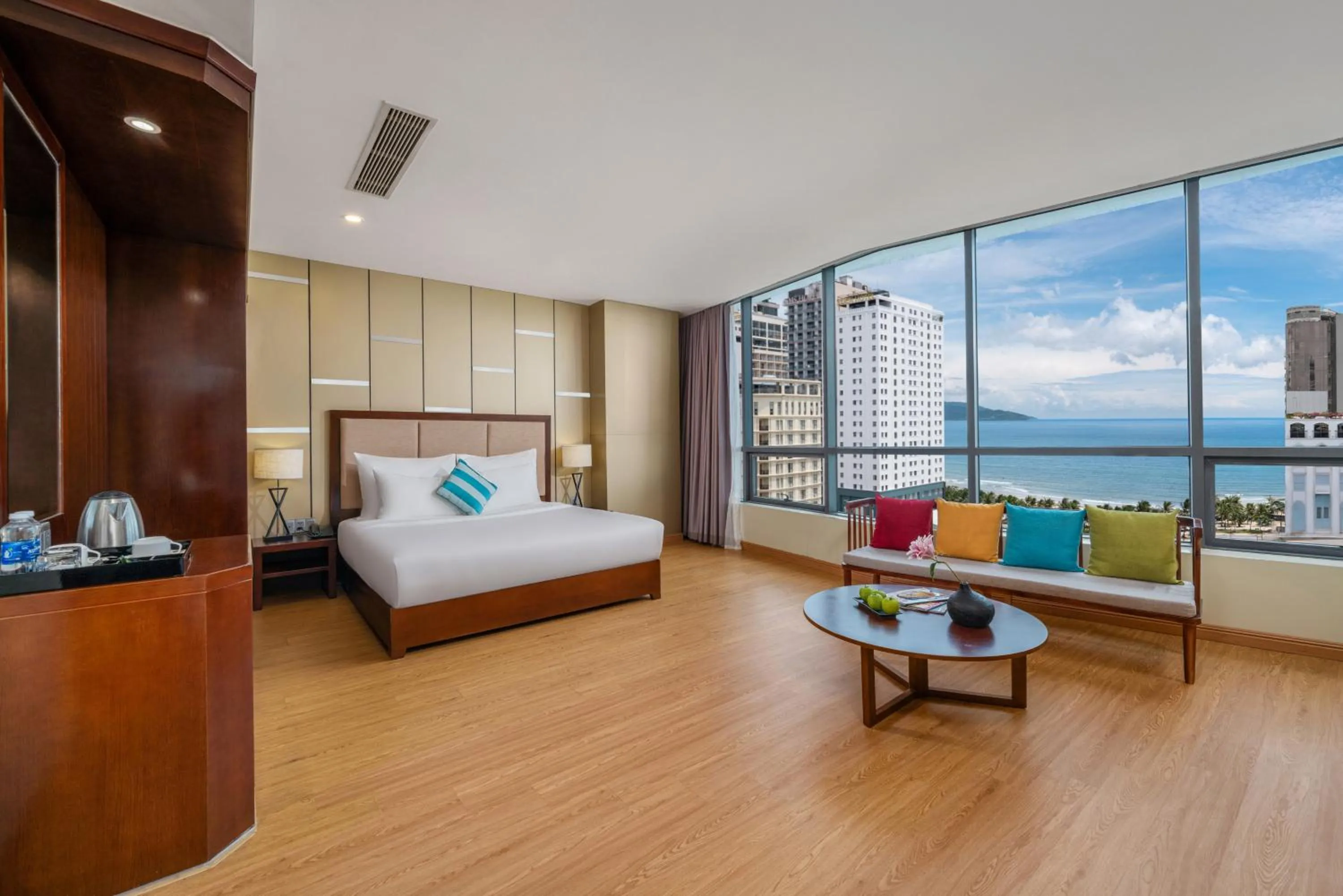 Bed in Avatar Danang Hotel