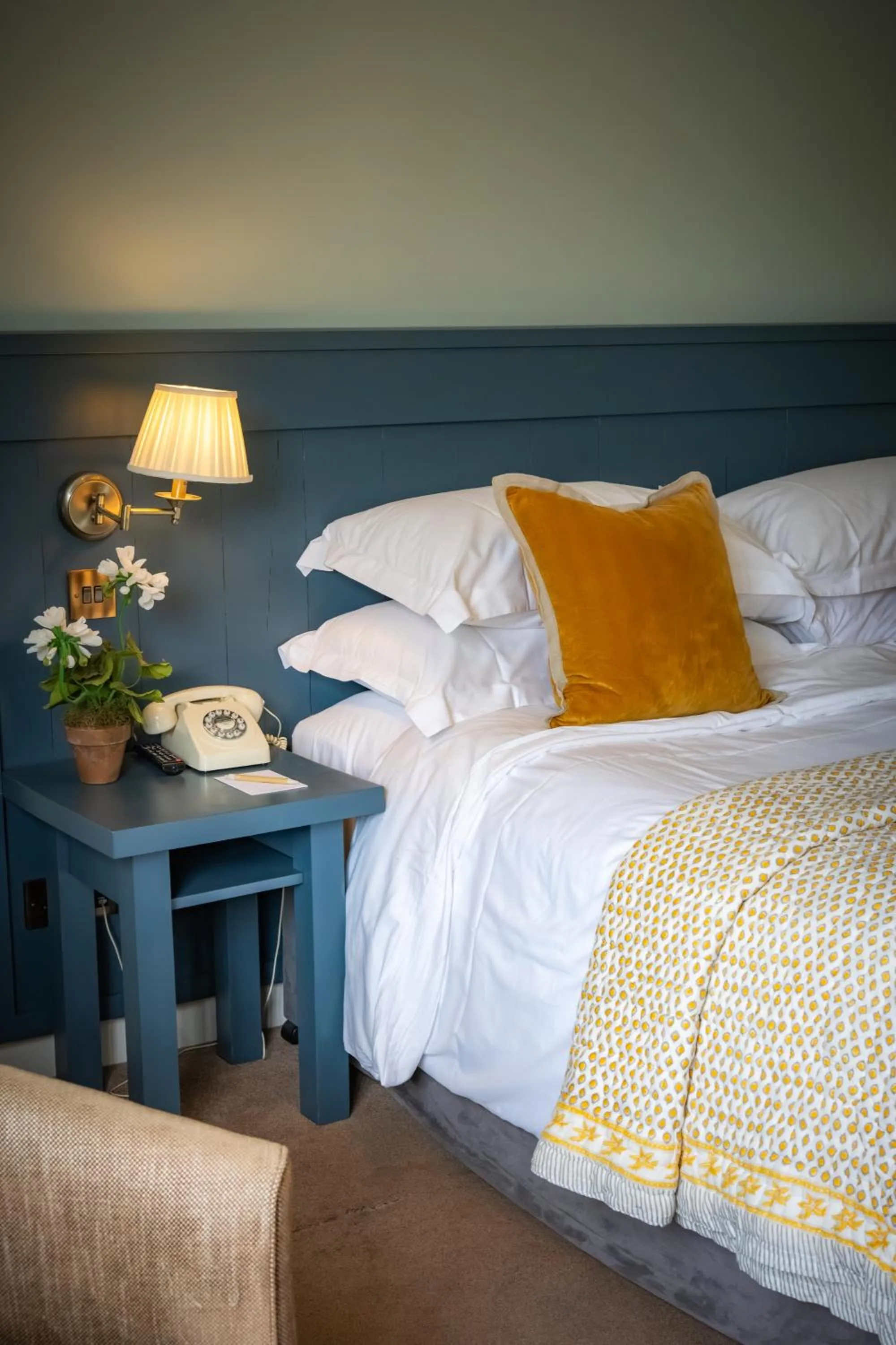 Bedroom, Bed in Tewinbury Farm Hotel
