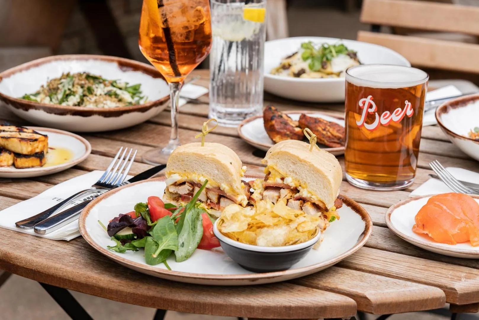 Food close-up in Tewinbury Farm Hotel