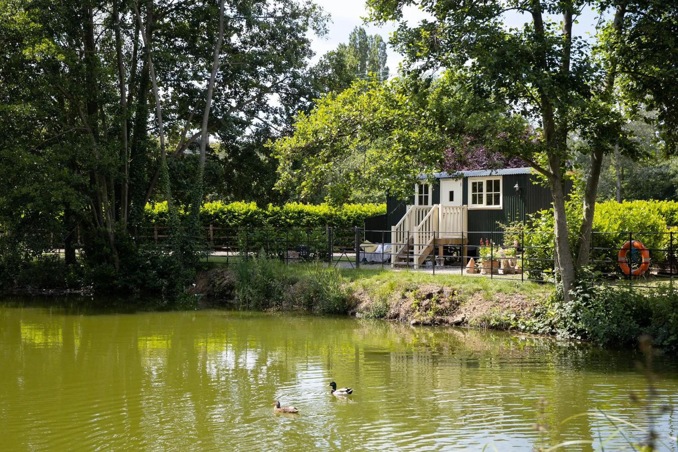 Lake view in Tewinbury Farm Hotel