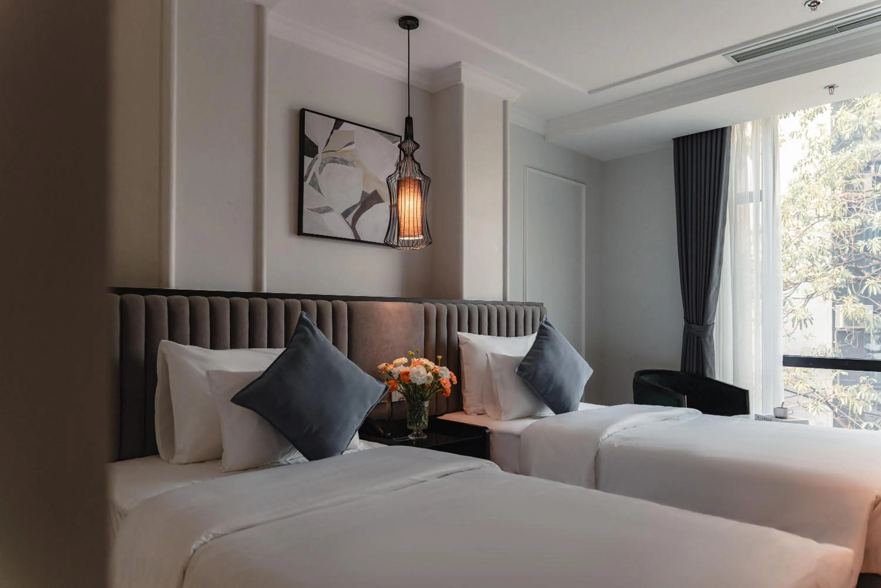 Bed in Cloud 22Land hotel