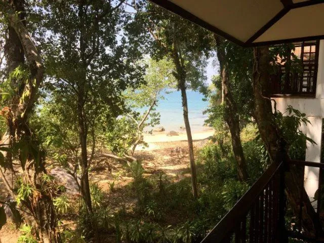 Balcony/Terrace in Poseidon Bungalows