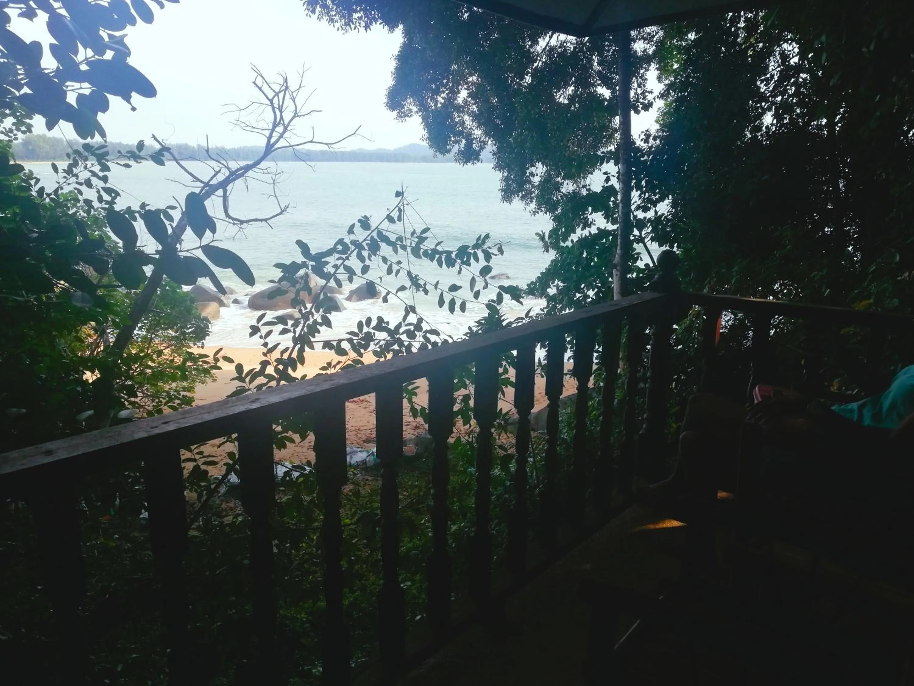 Balcony/Terrace in Poseidon Bungalows