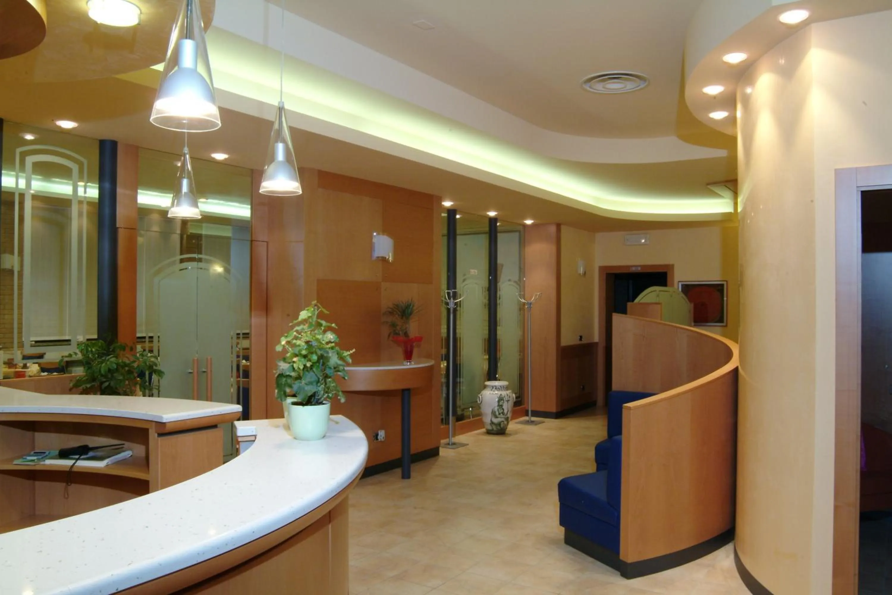 Lobby or reception in Hotel Nettuno