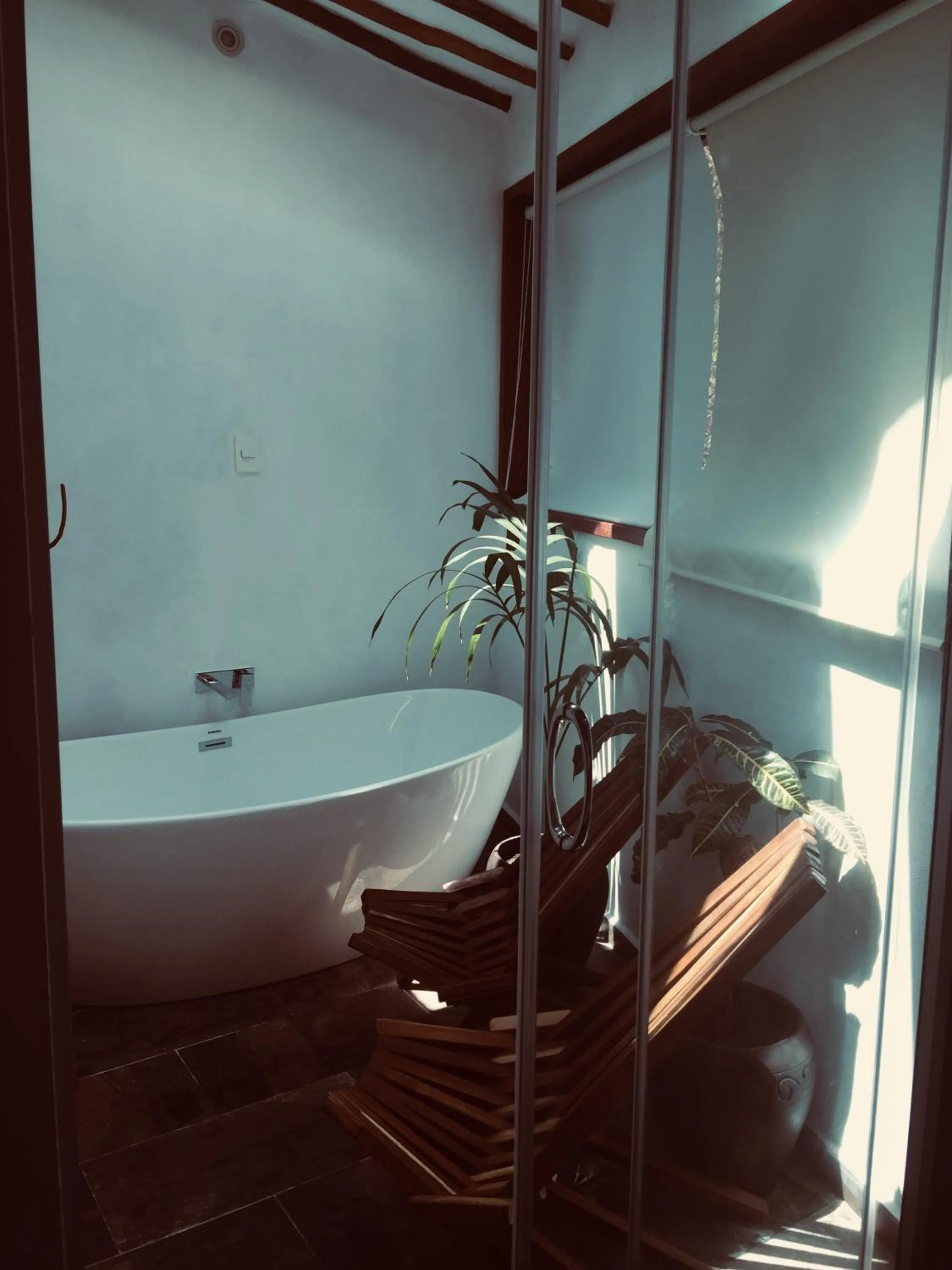 Bathroom in Hotel Zentik Project & Saline Cave