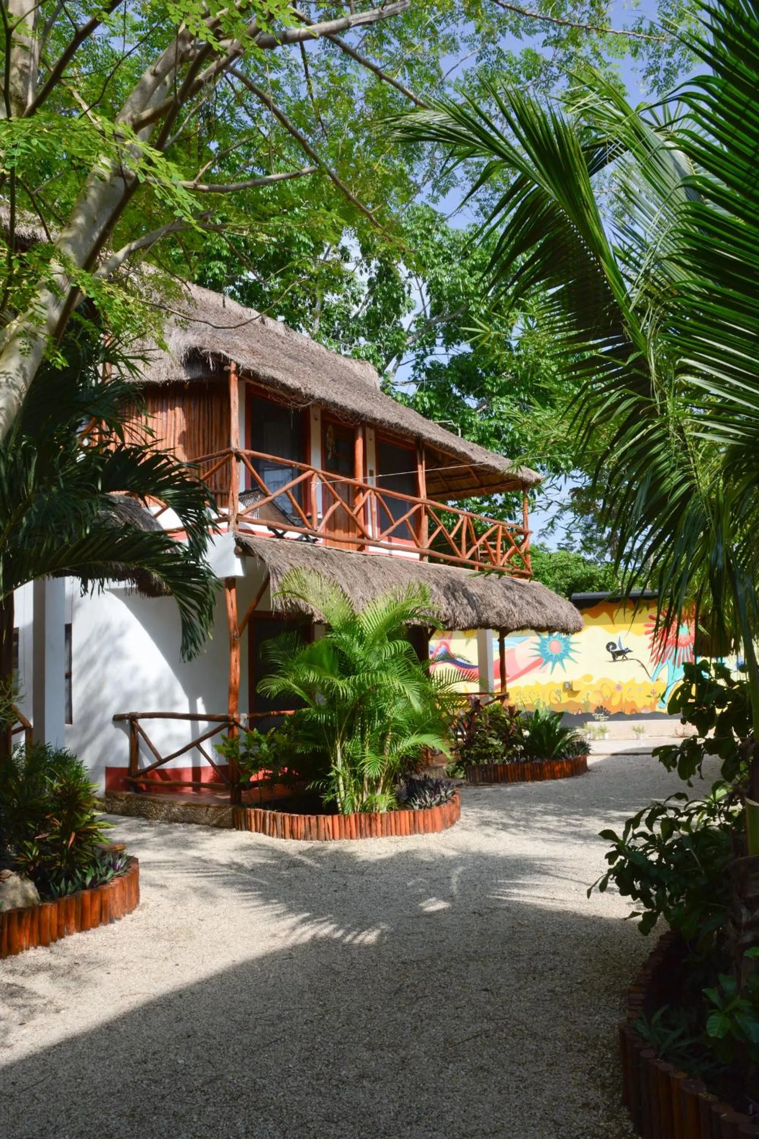 Patio in Hotel Zentik Project & Saline Cave