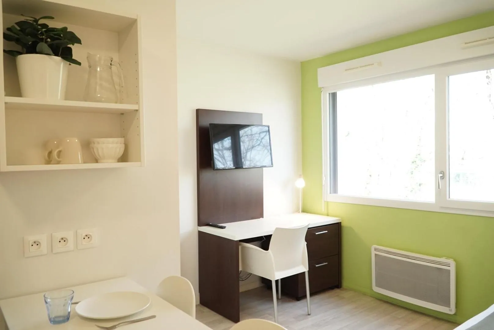Kitchen or kitchenette in Apparteo Nantes