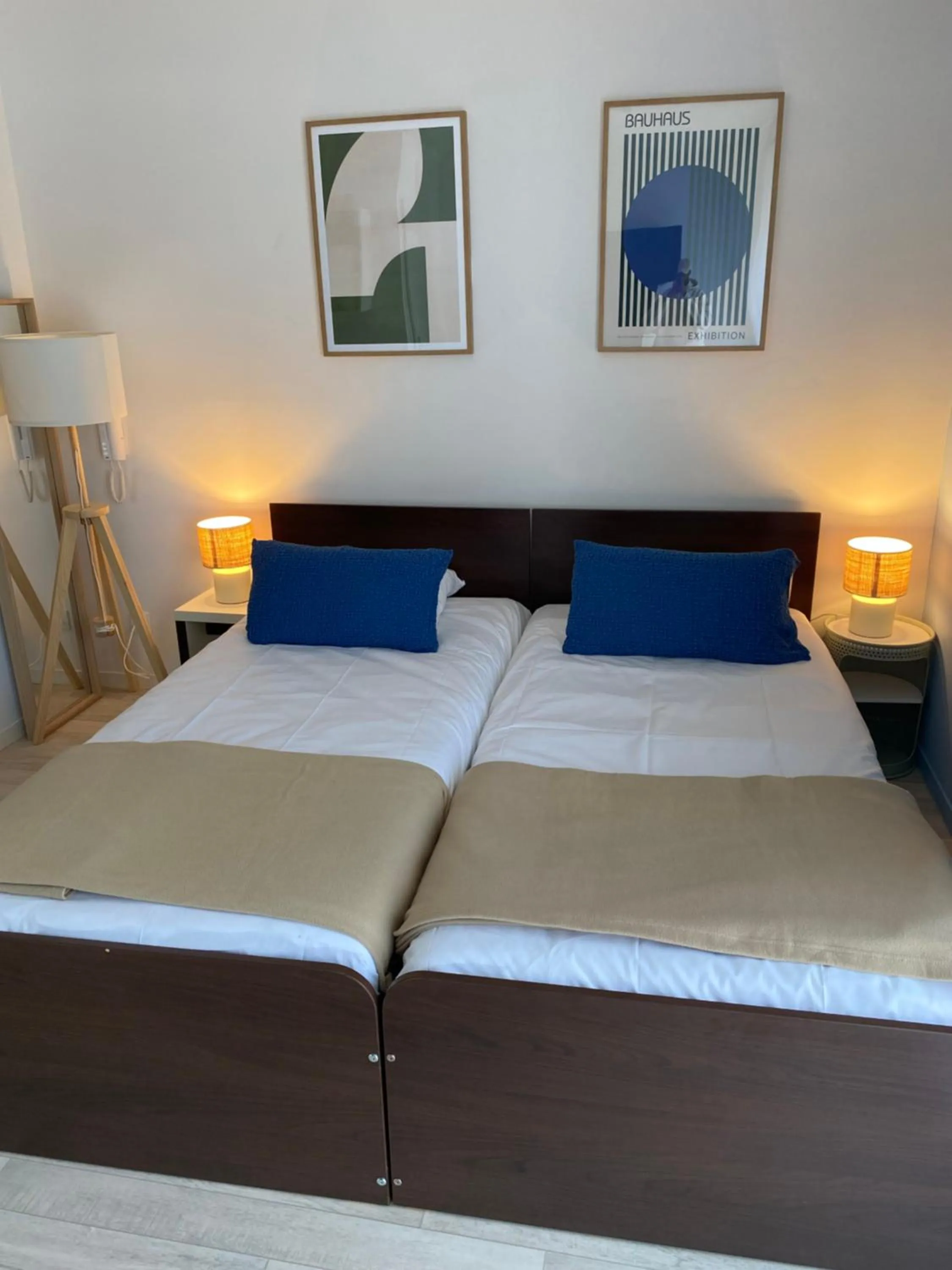 Bed in Apparteo Nantes