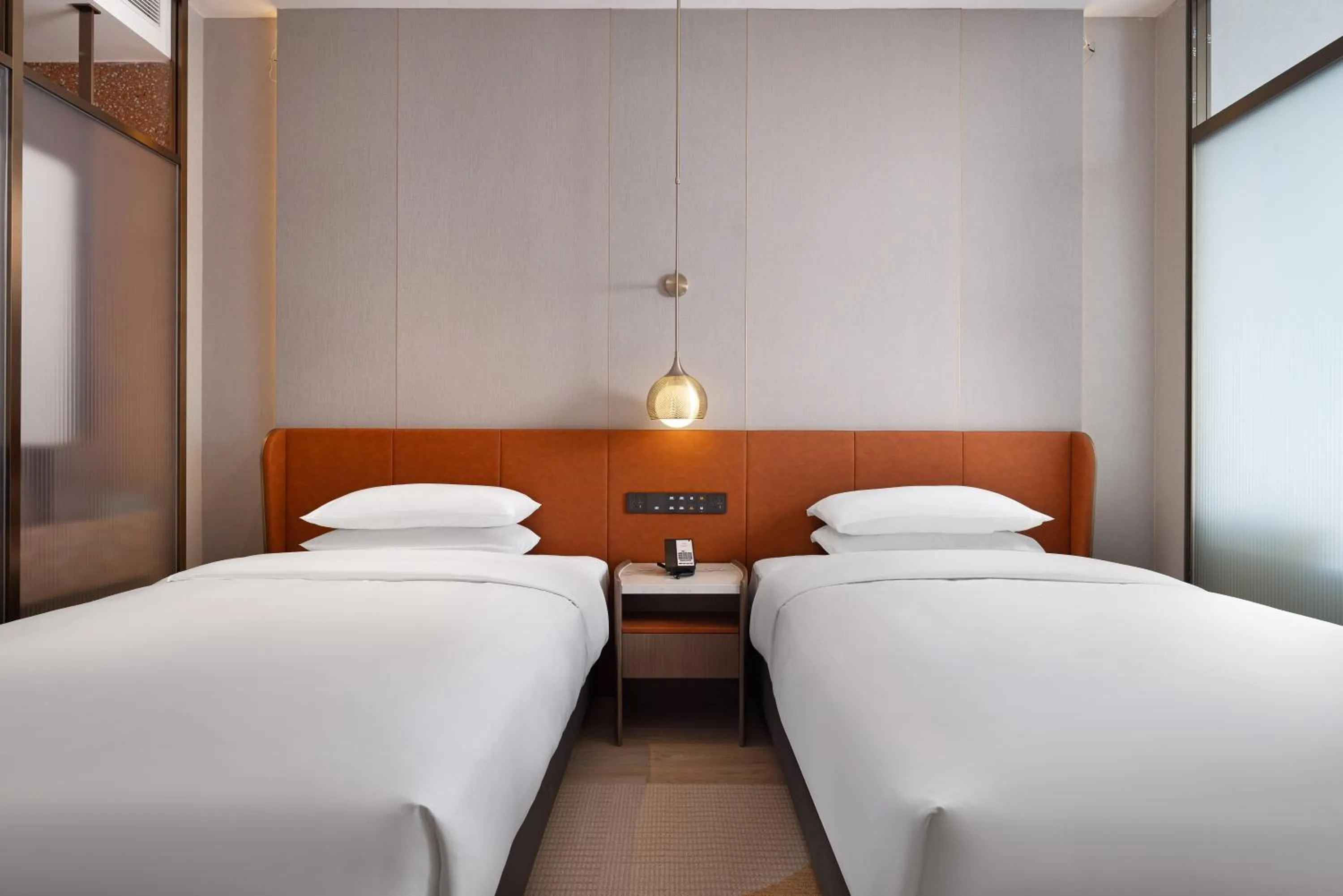 Bedroom, Bed in Home2 Suite by Hilton Ningbo Yinzhou