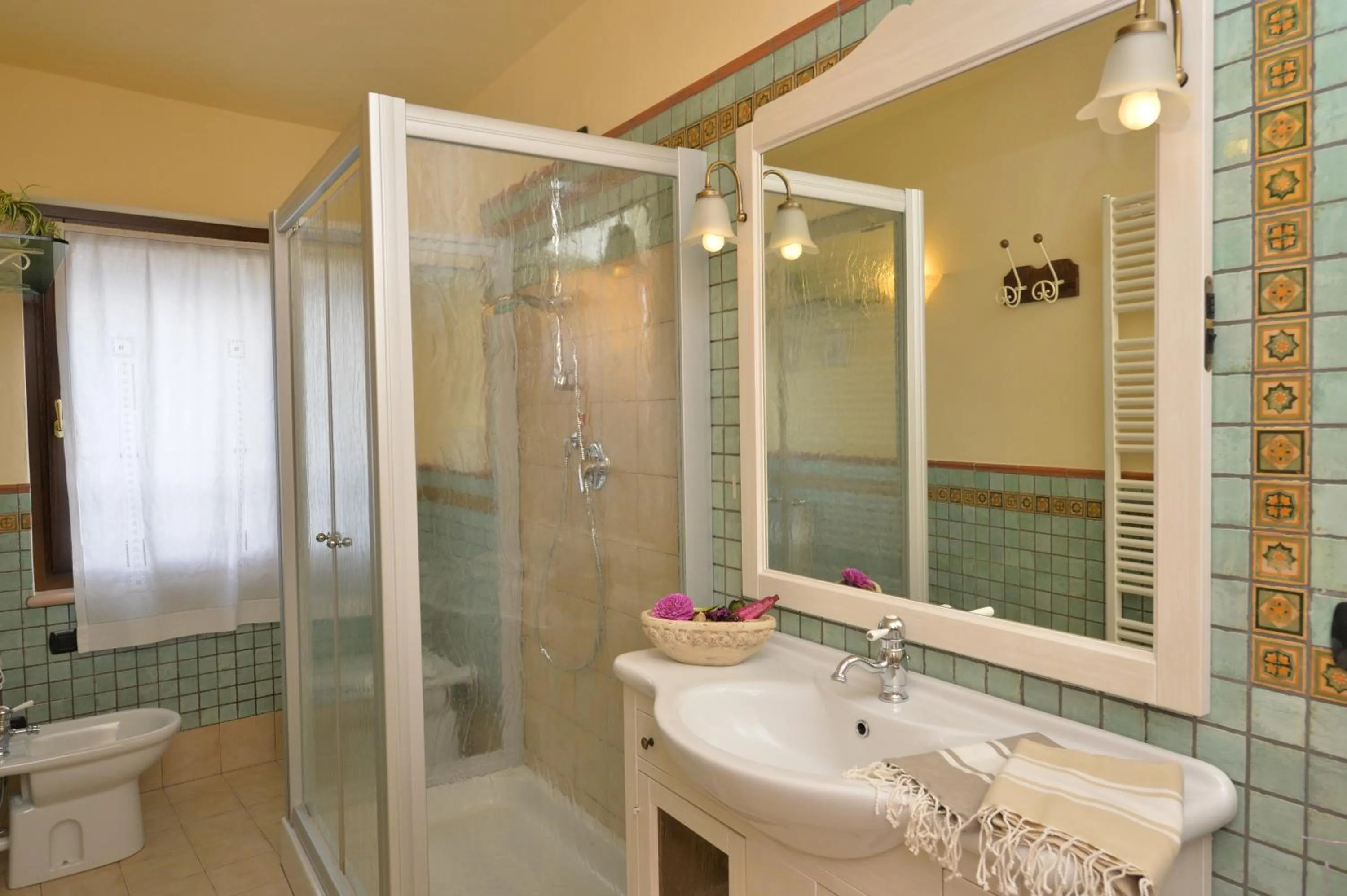 Shower in B&b Corte Giare