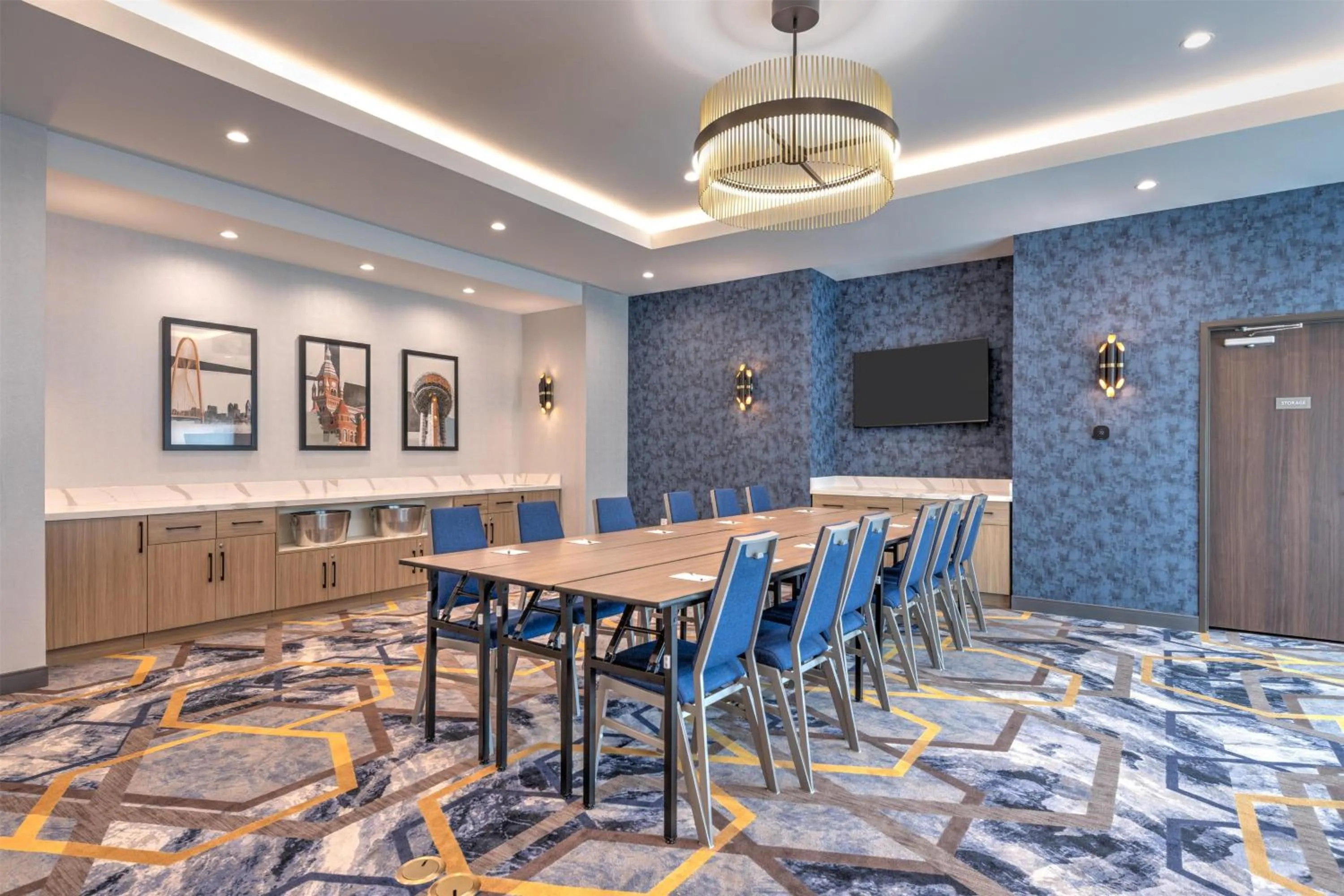 Meeting/conference room in Hampton Inn & Suites Irving Hwy 183