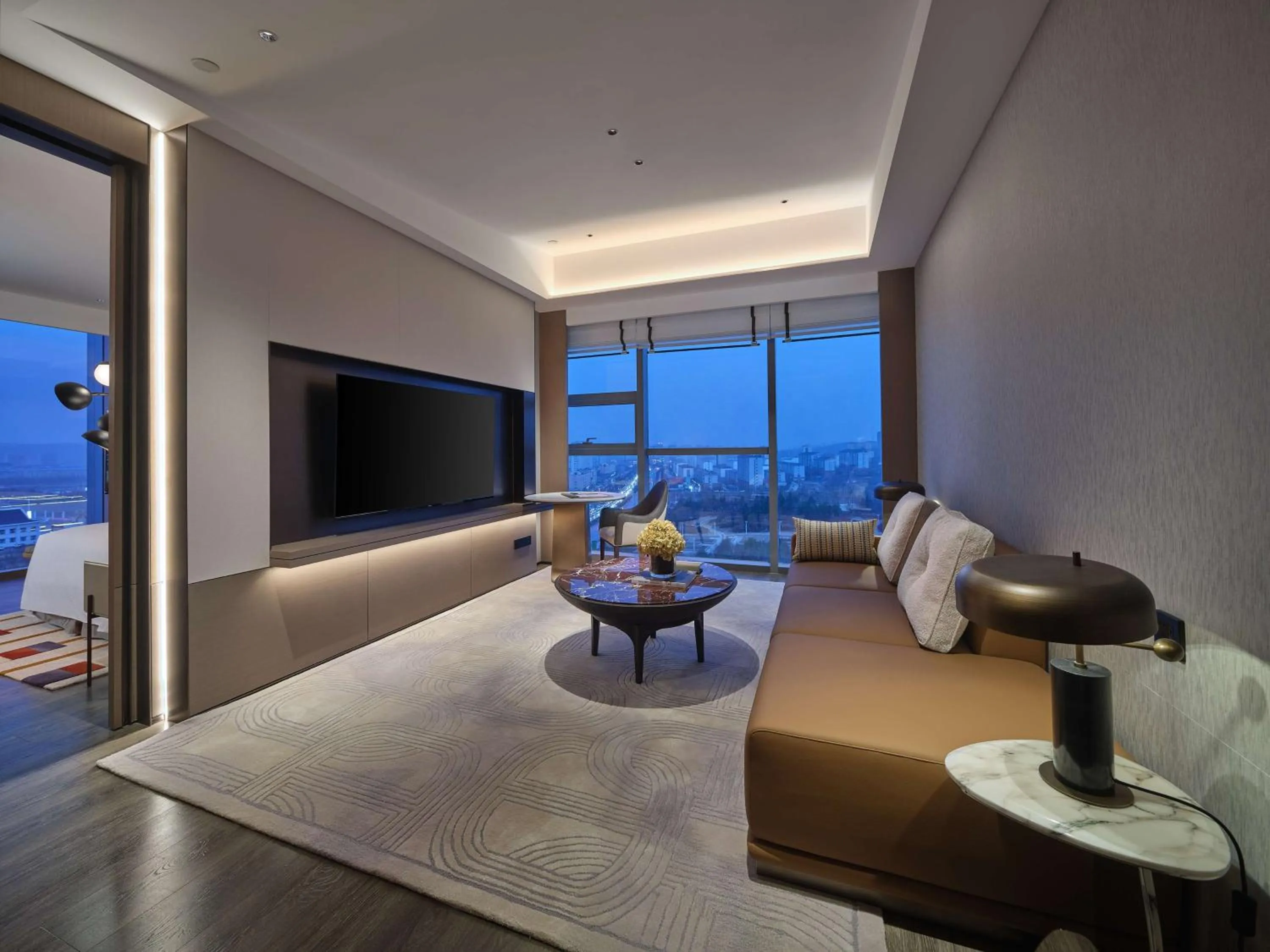 Living room in Doubletree By Hilton Yanji