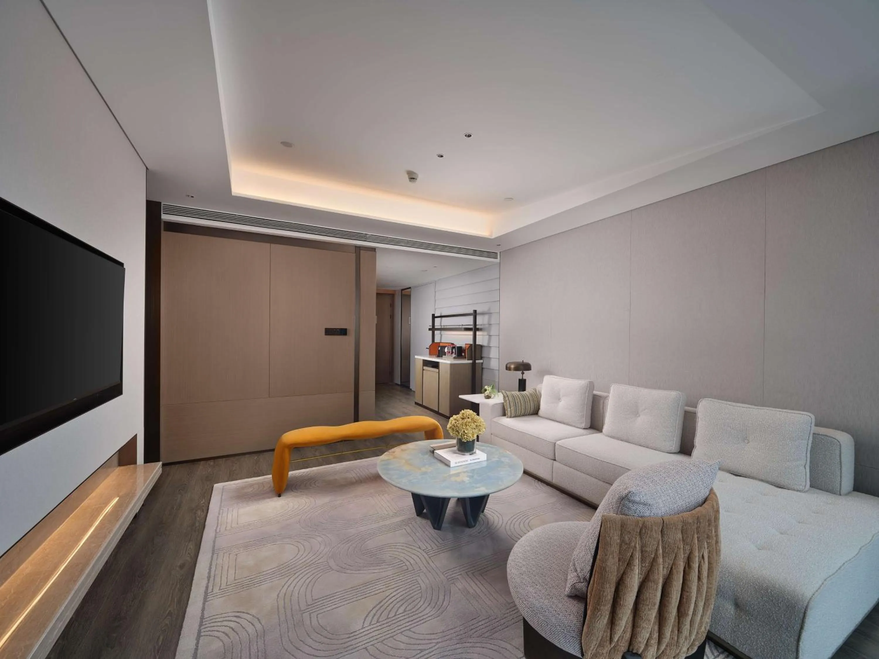 Living room in Doubletree By Hilton Yanji