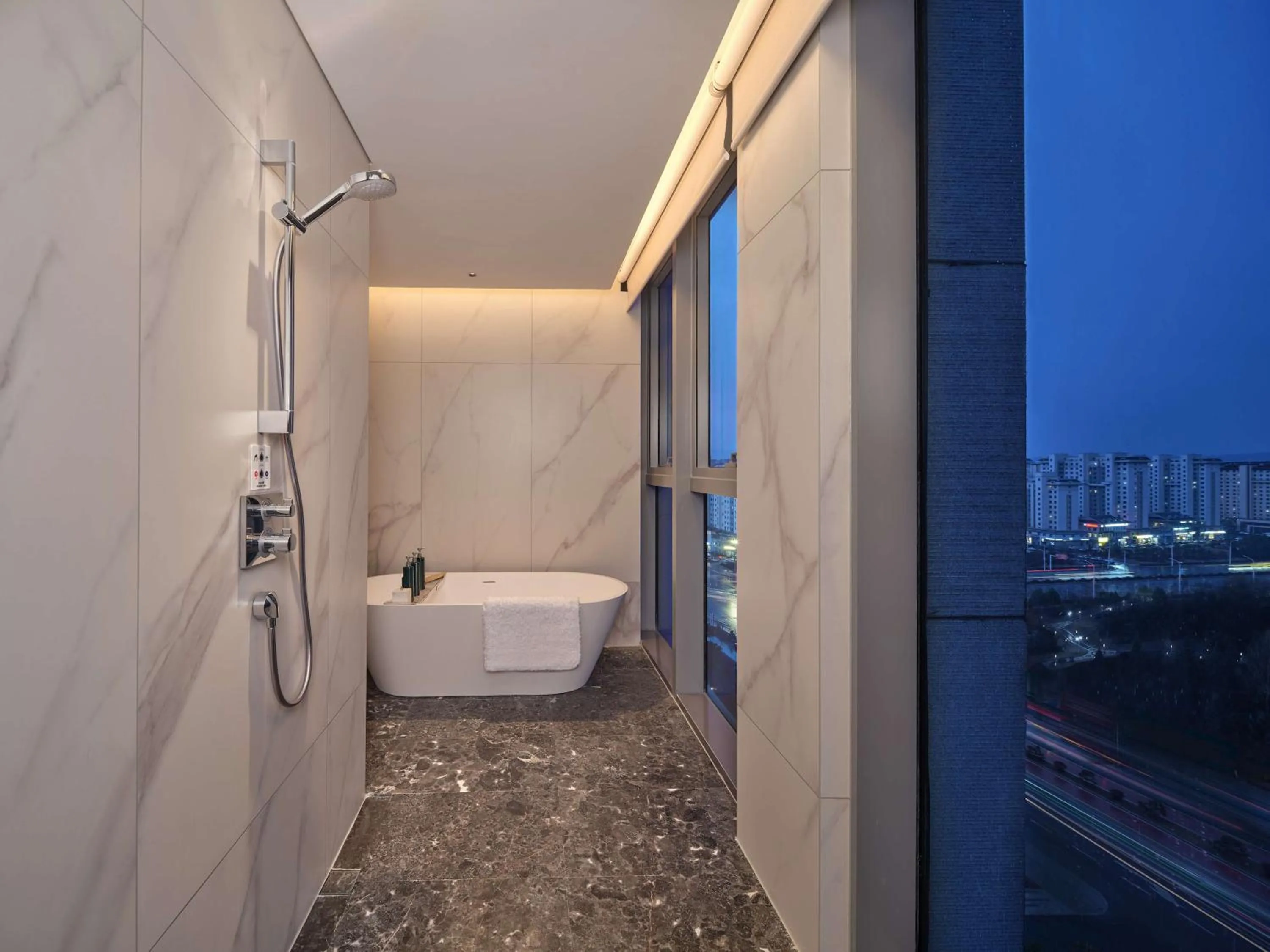 Bathroom in Doubletree By Hilton Yanji