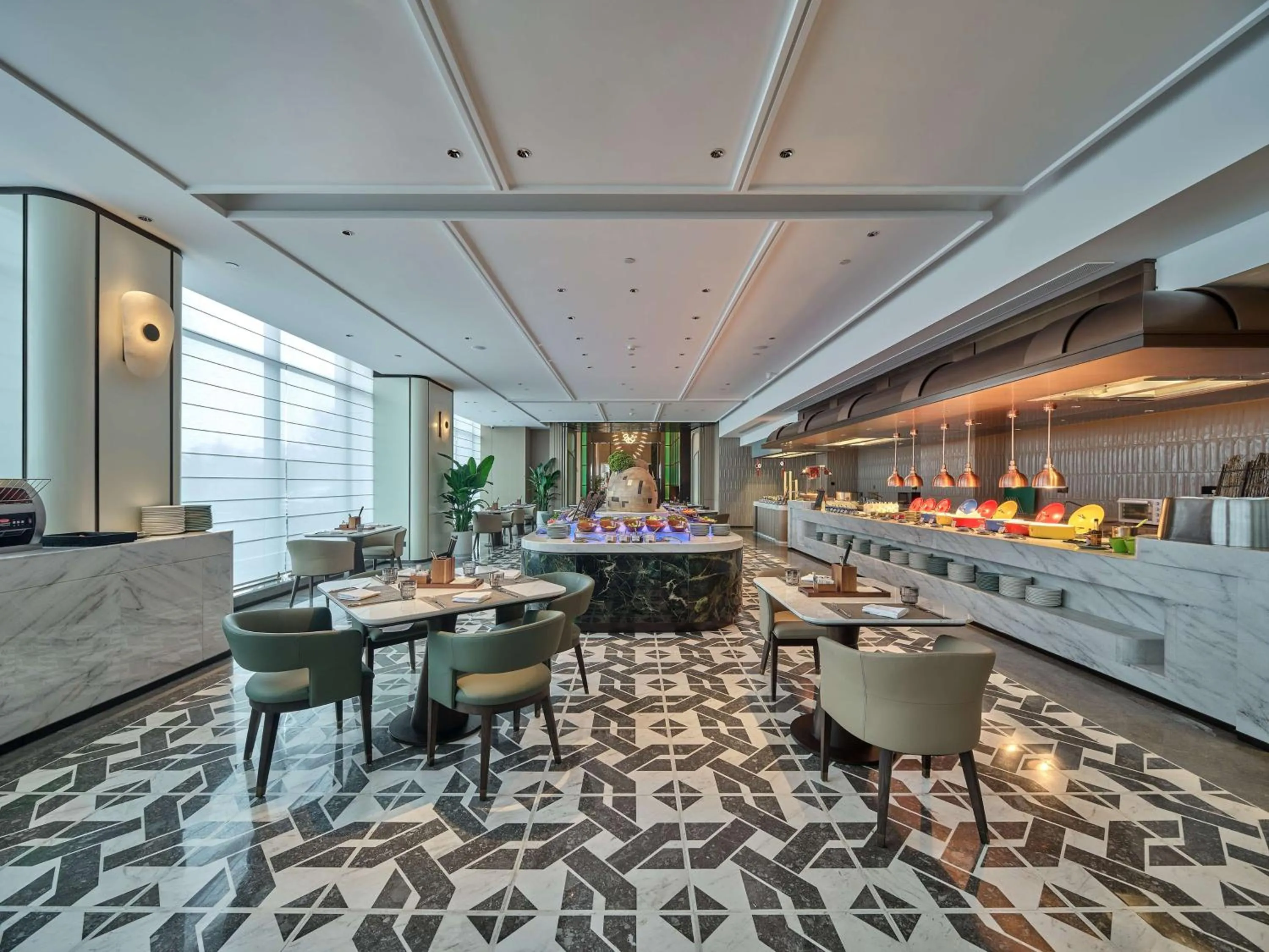 Restaurant/places to eat in Doubletree By Hilton Yanji