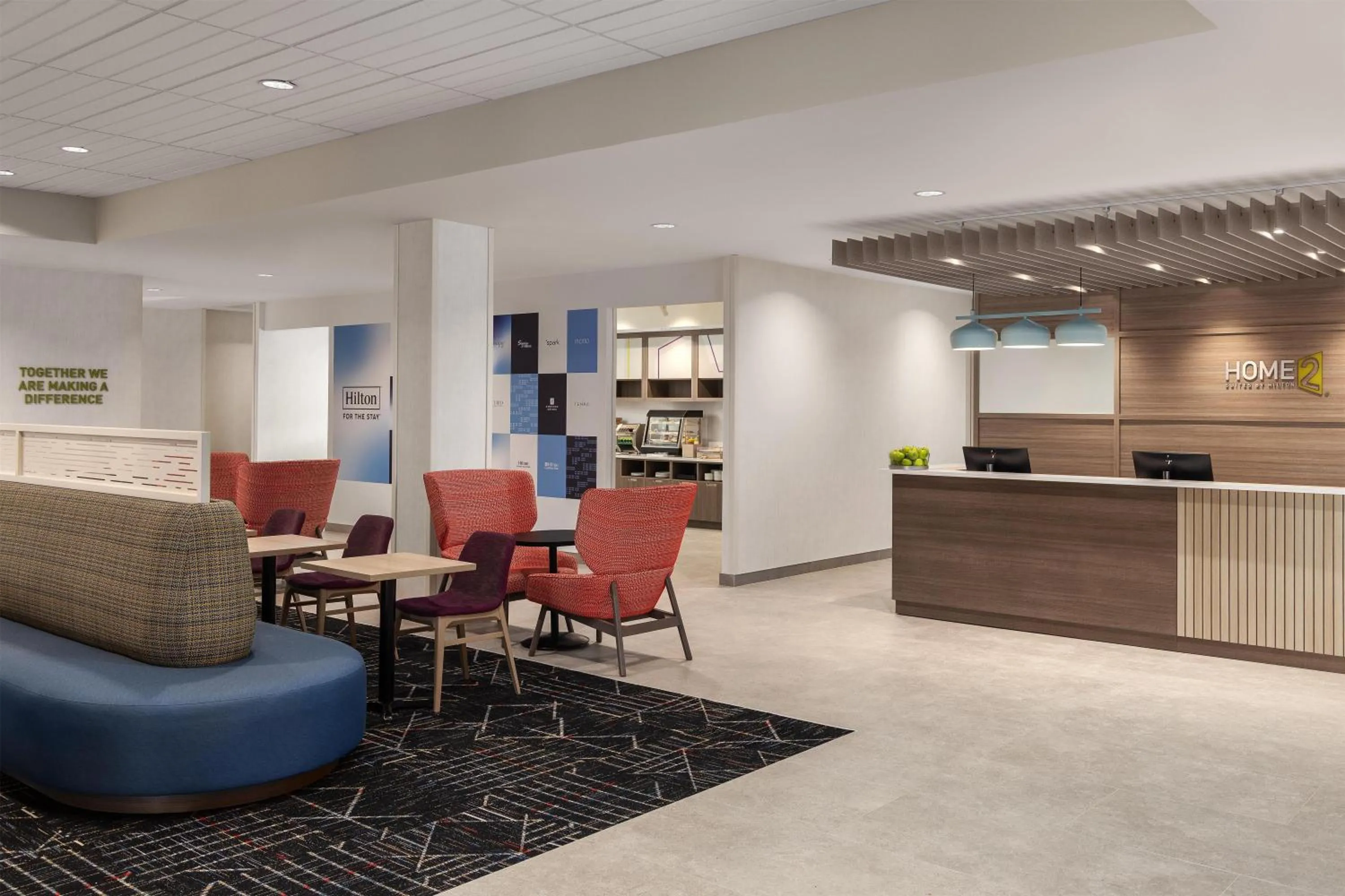 Lobby or reception in Home2 Suites By Hilton Vaughan Toronto On