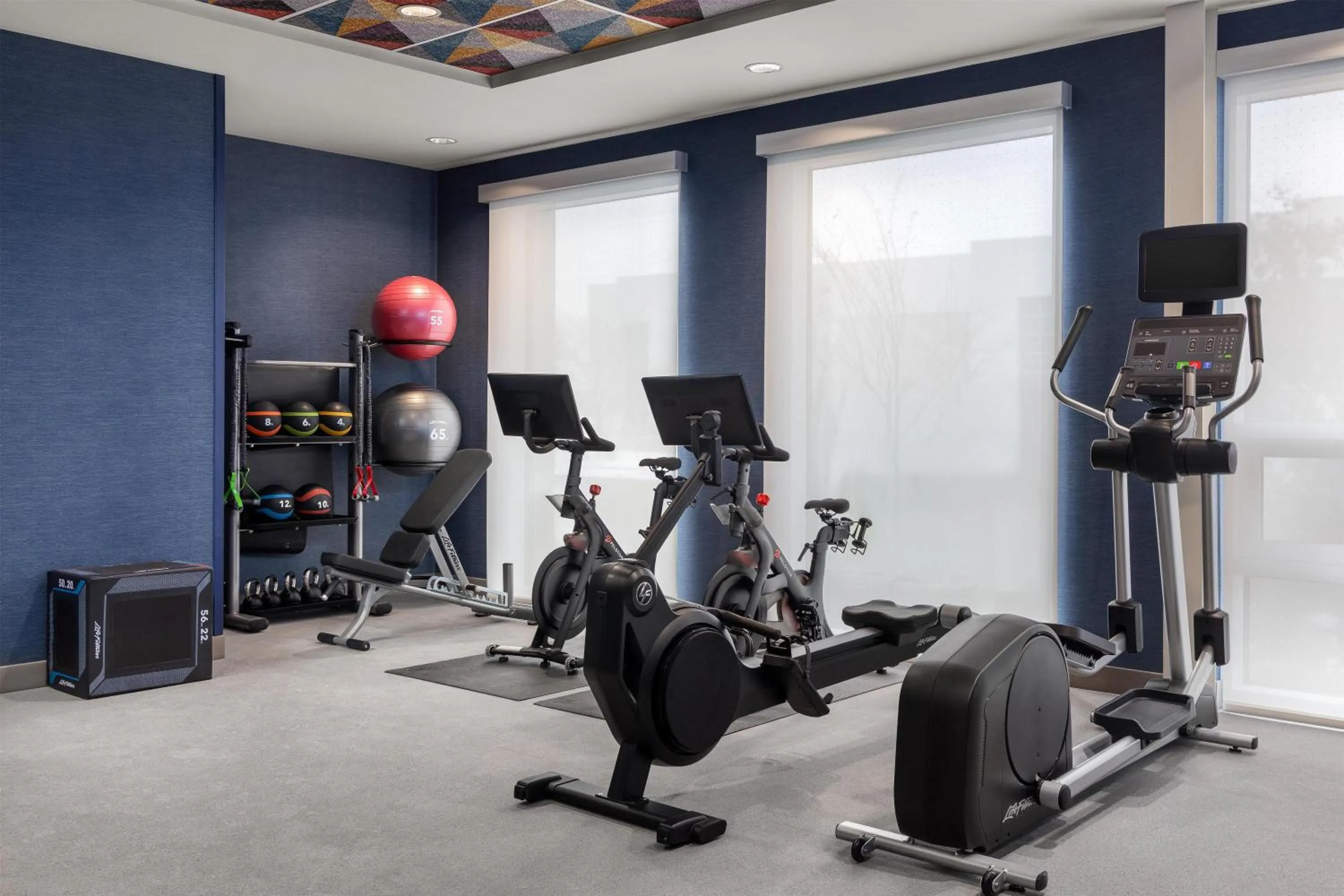 Fitness centre/facilities in Home2 Suites By Hilton Vaughan Toronto On