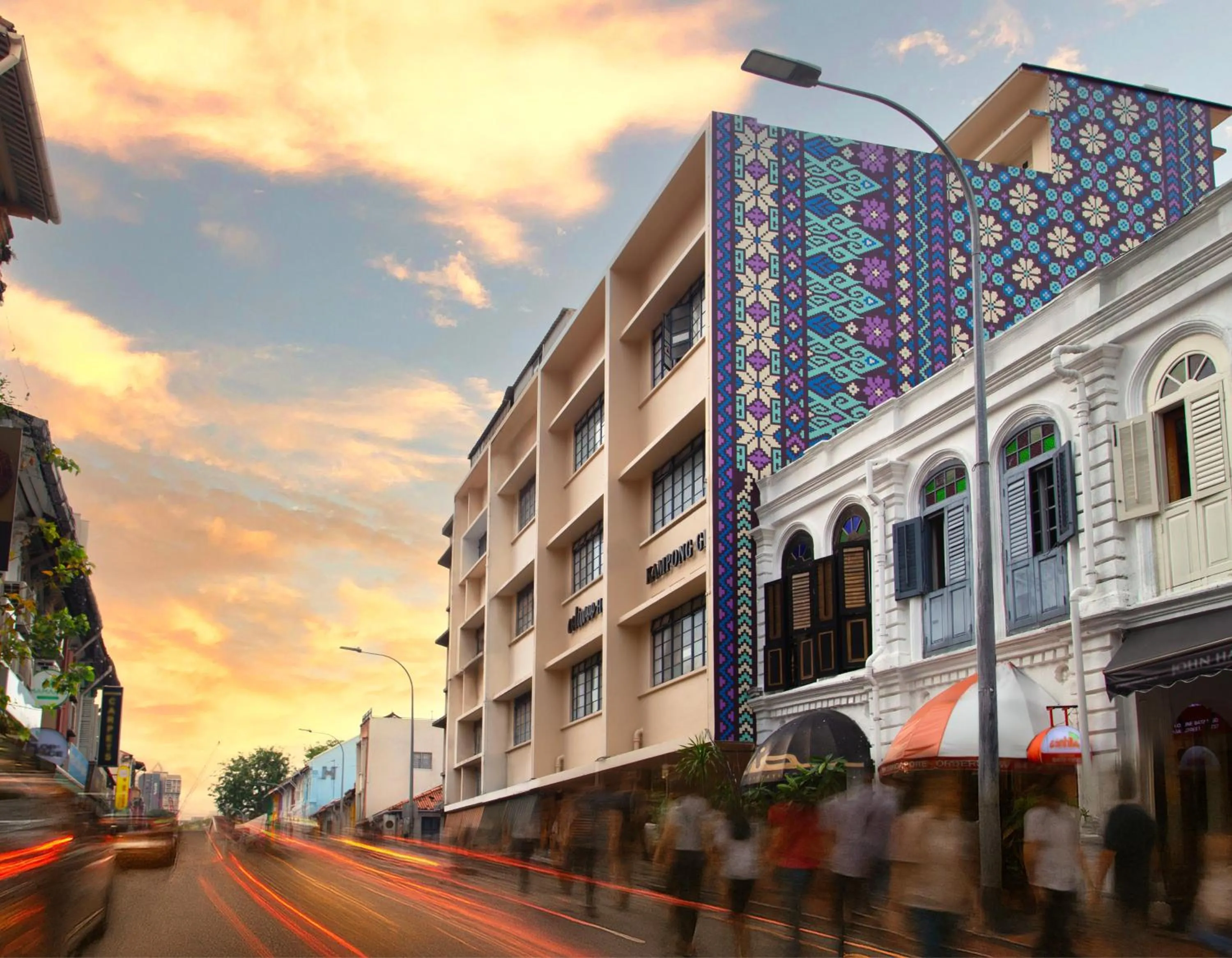 Property building in Coliwoo Hotel Kampong Glam - CoLiving