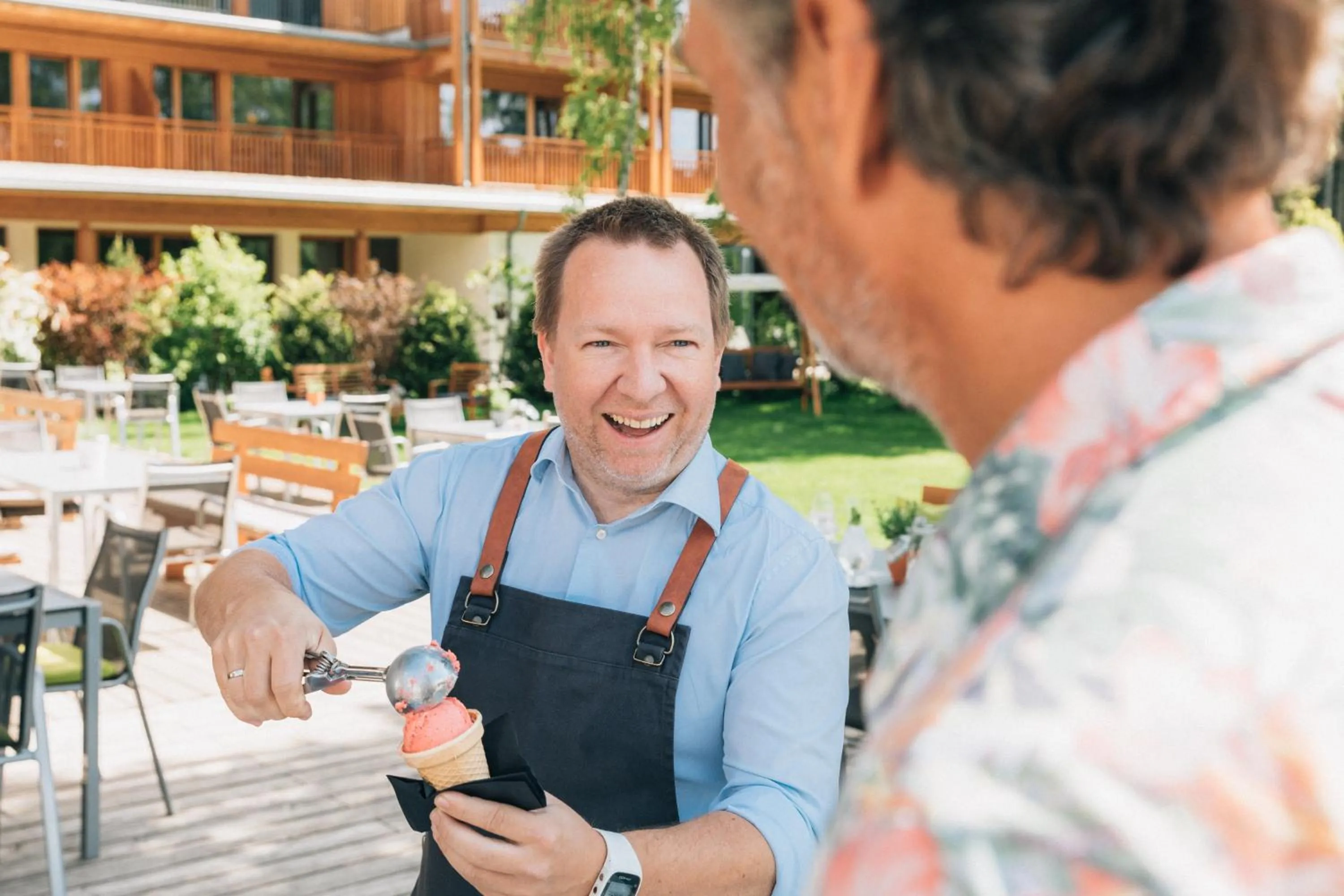 Restaurant/places to eat in Naturhotel Bauernhofer