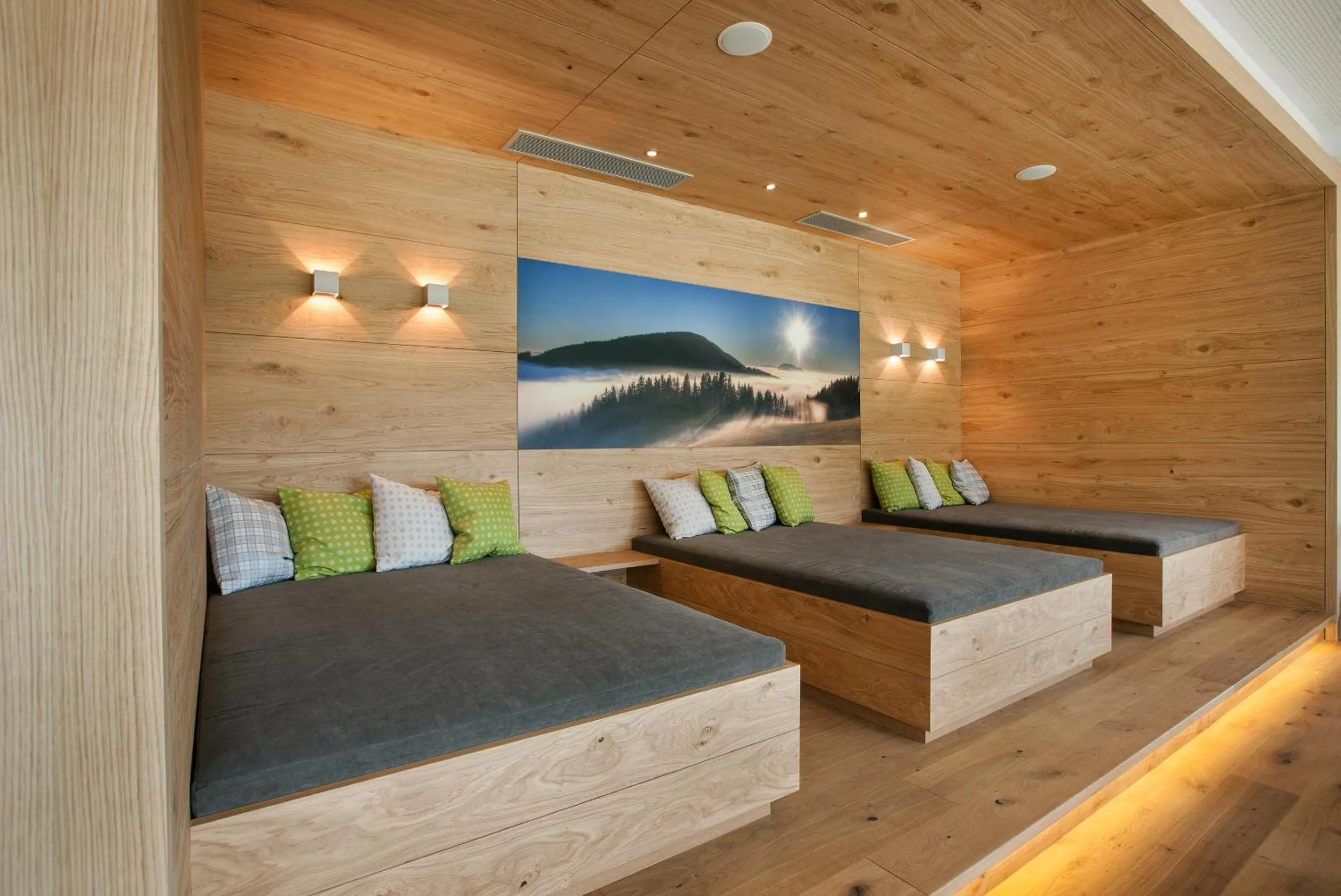 Spa and wellness centre/facilities, Bed in Naturhotel Bauernhofer