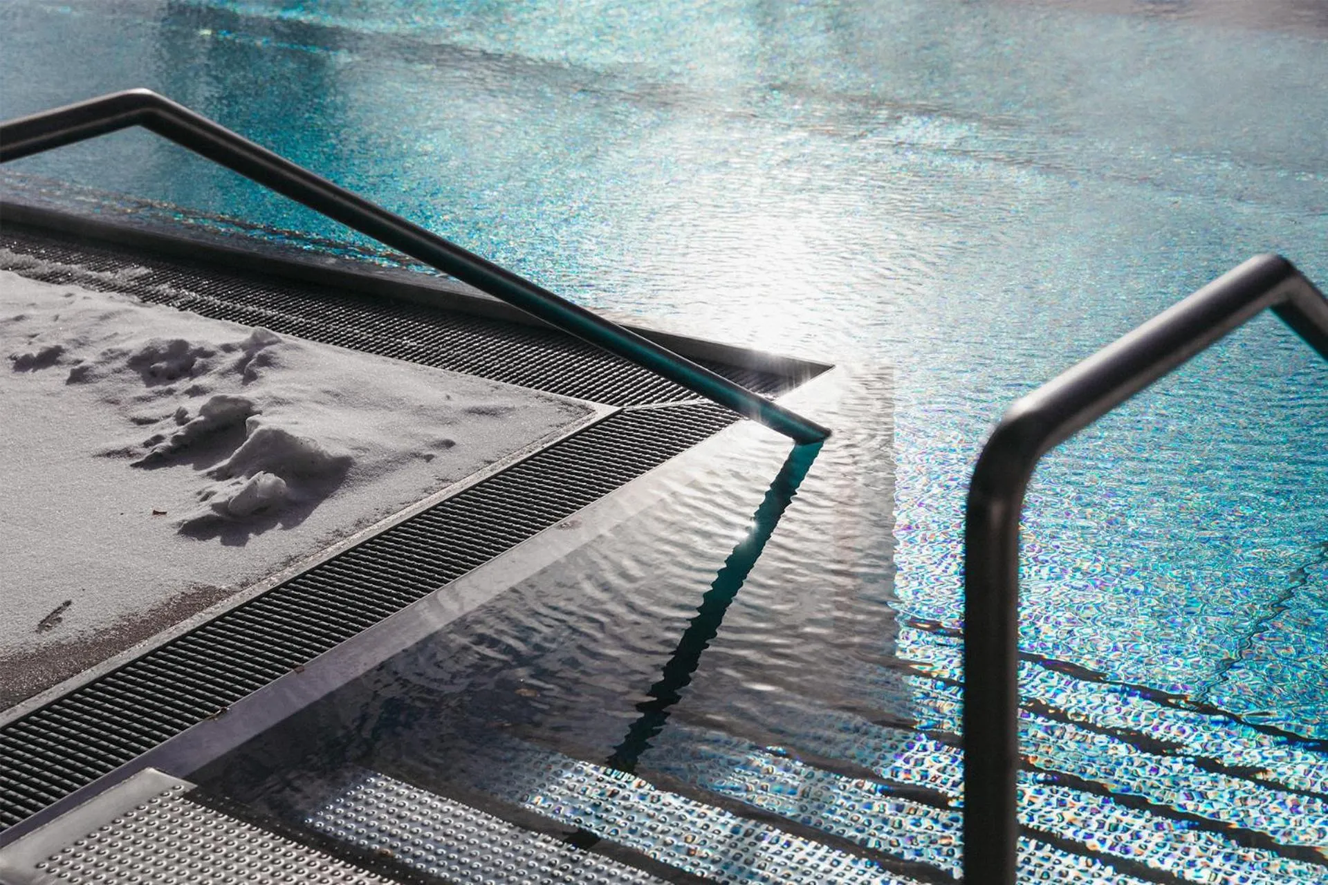 Swimming pool in Naturhotel Bauernhofer