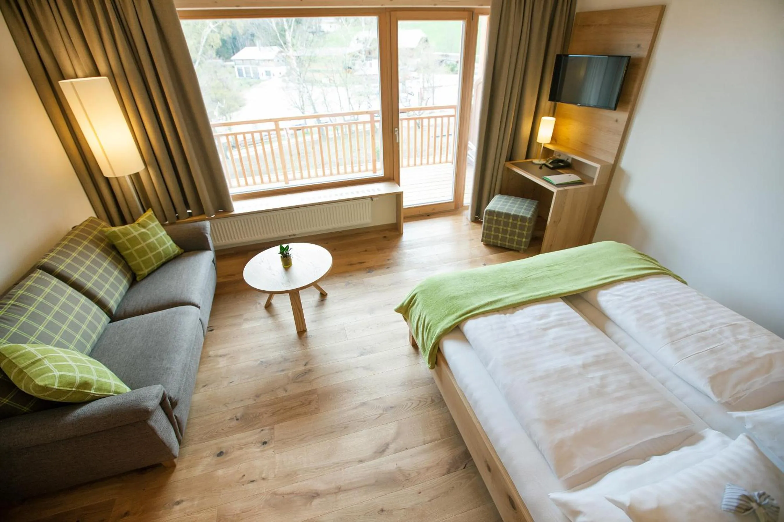 Bedroom, Bed in Naturhotel Bauernhofer