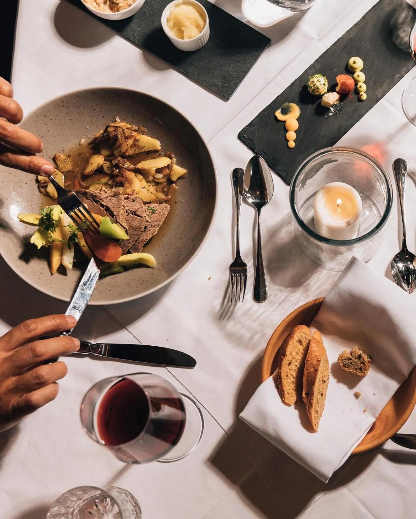 Restaurant/places to eat in Naturhotel Bauernhofer