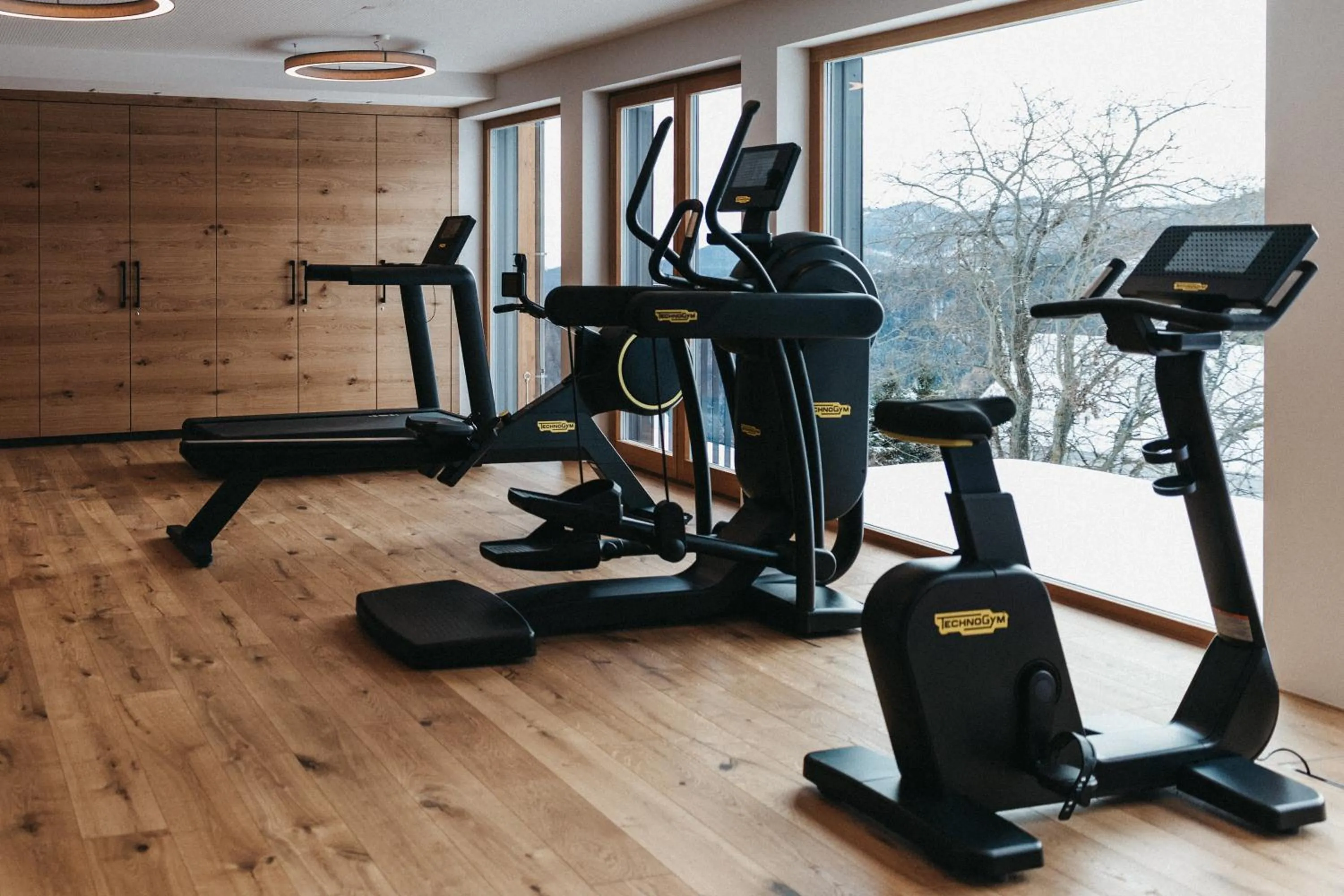 Fitness centre/facilities in Naturhotel Bauernhofer
