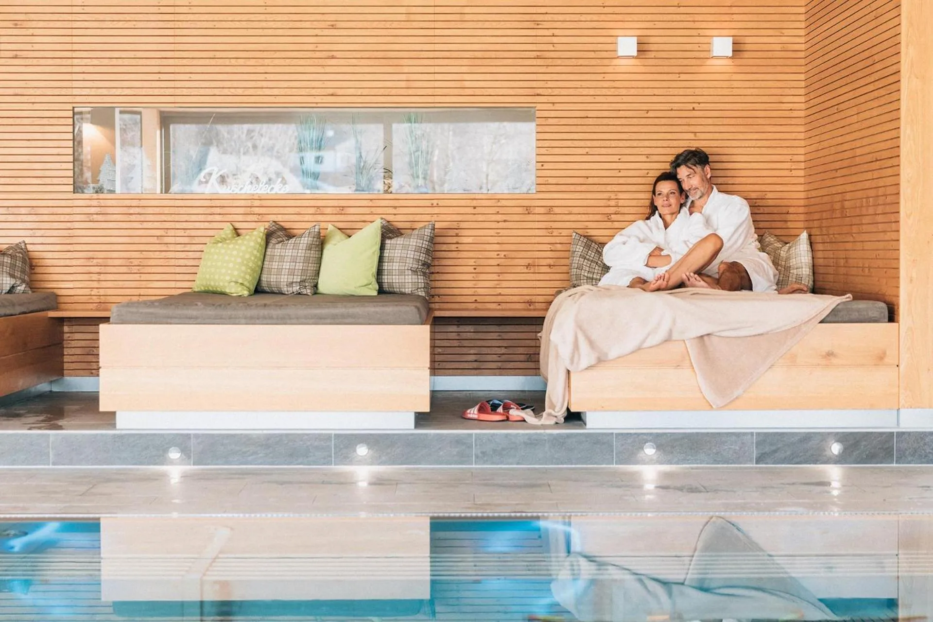 Spa and wellness centre/facilities in Naturhotel Bauernhofer