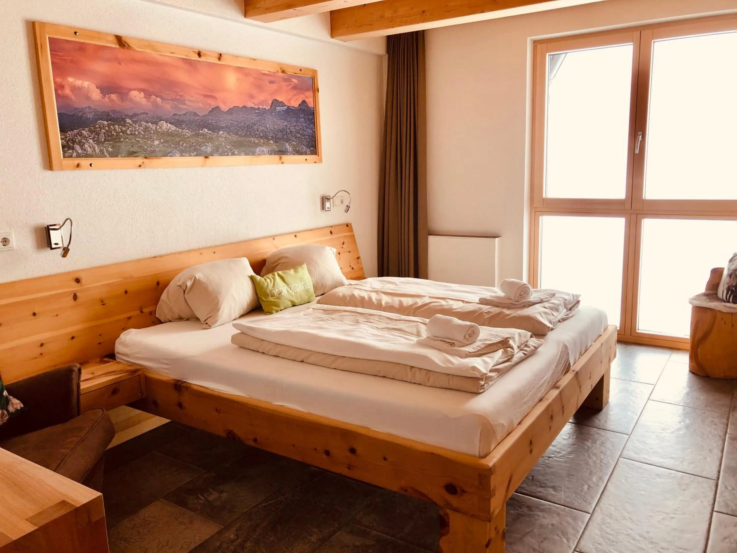 Bed in Lodge am Krippenstein