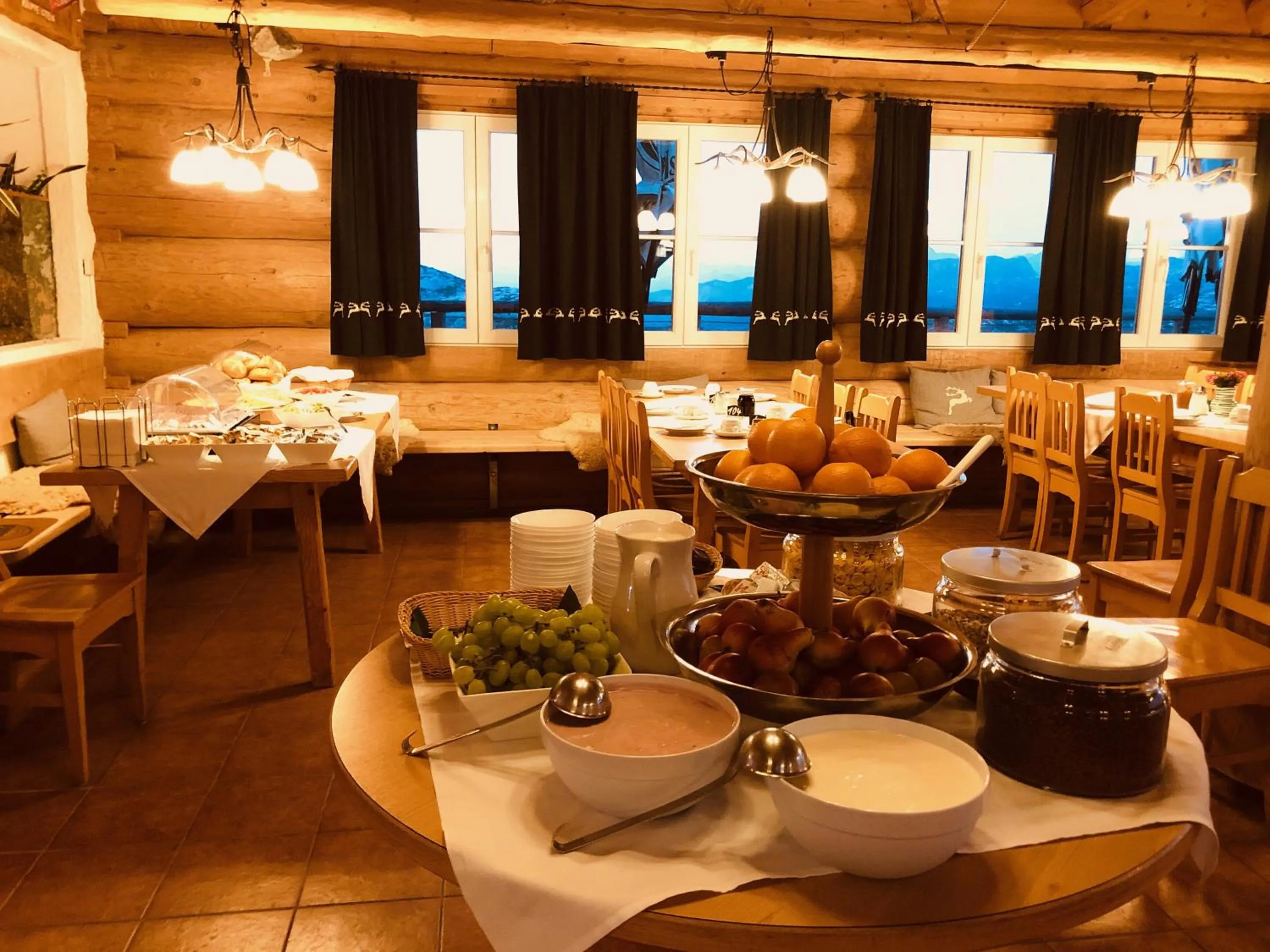 Food and drinks in Lodge am Krippenstein