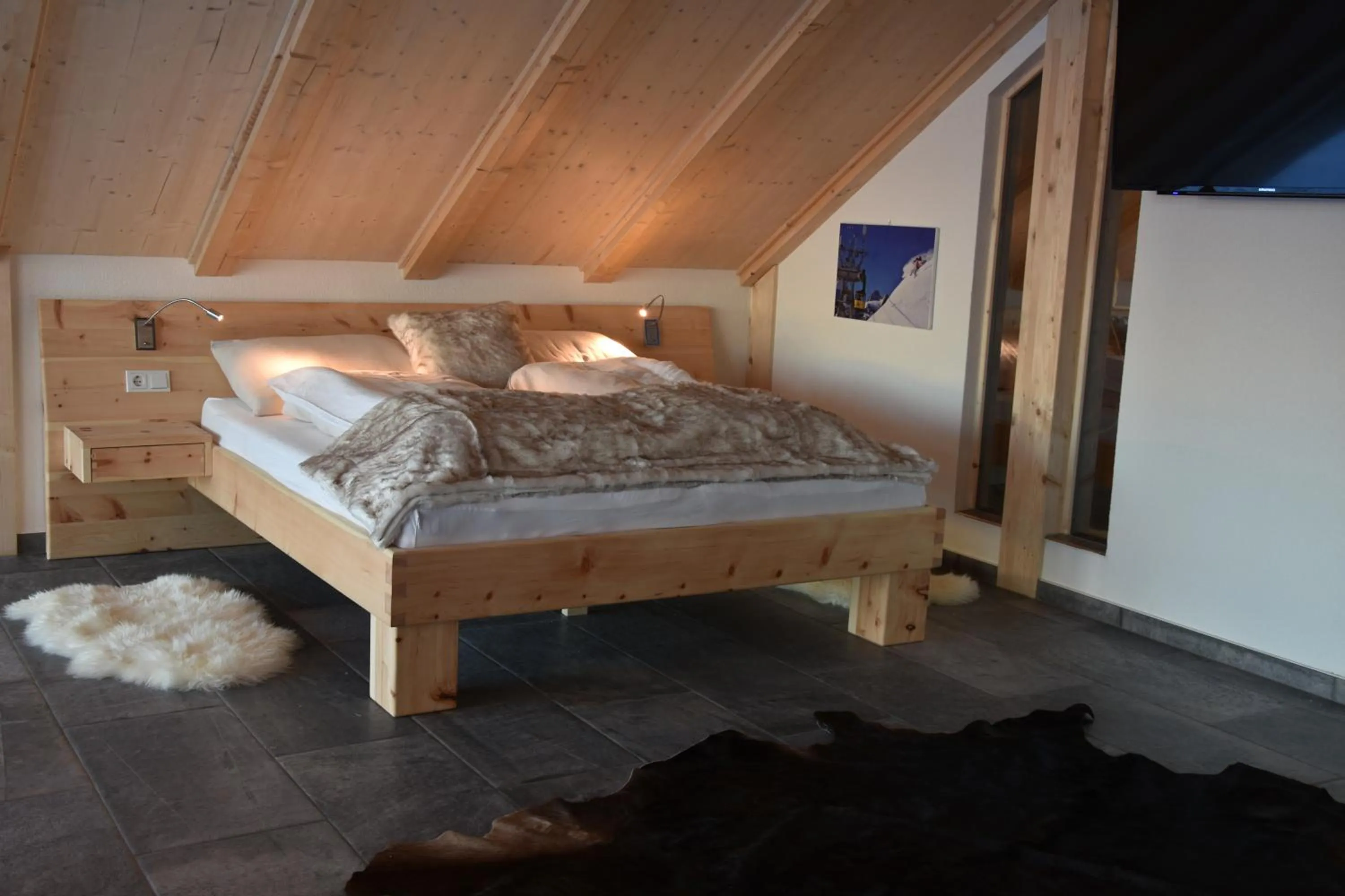 Bed in Lodge am Krippenstein