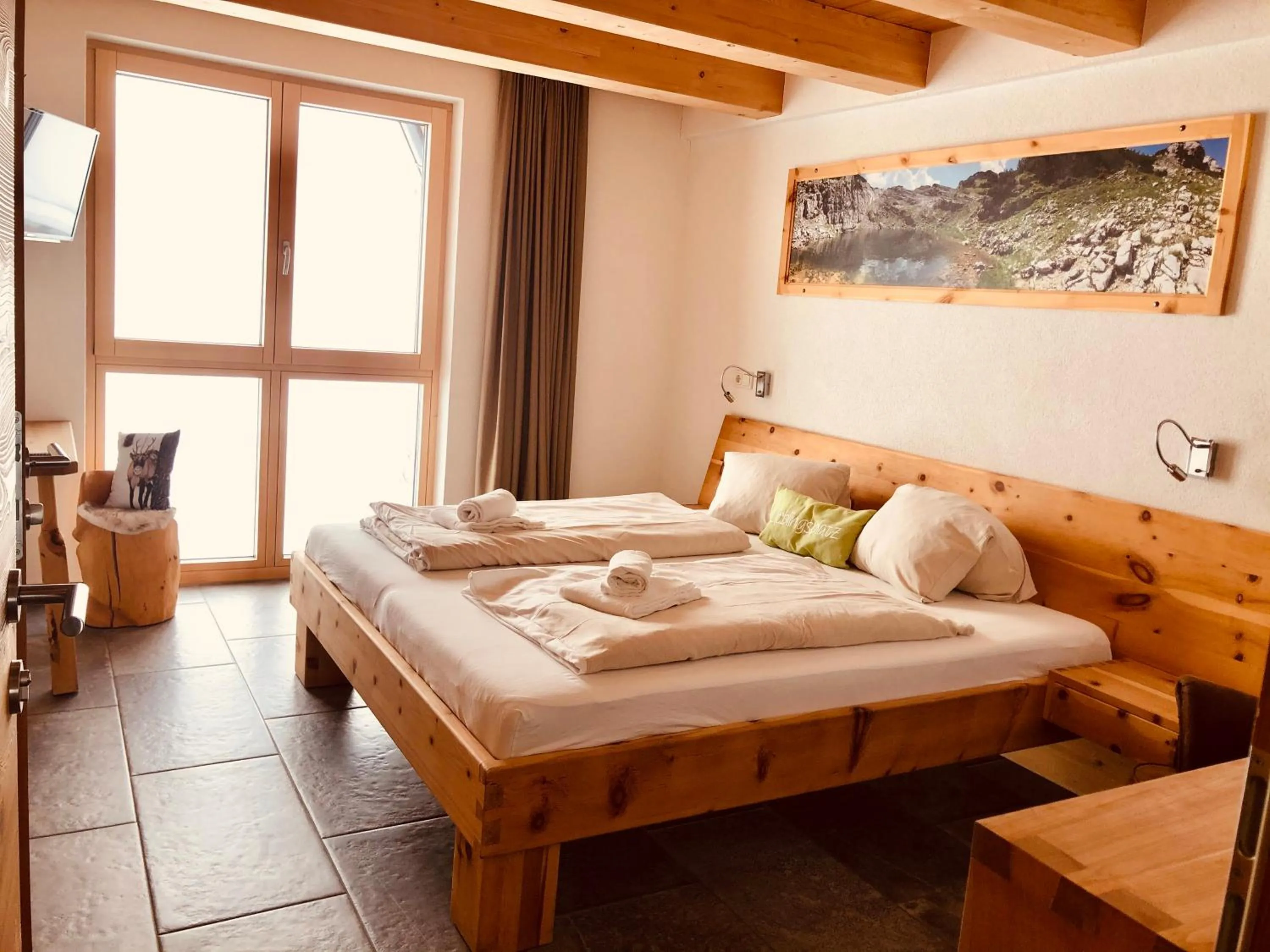 Bed in Lodge am Krippenstein