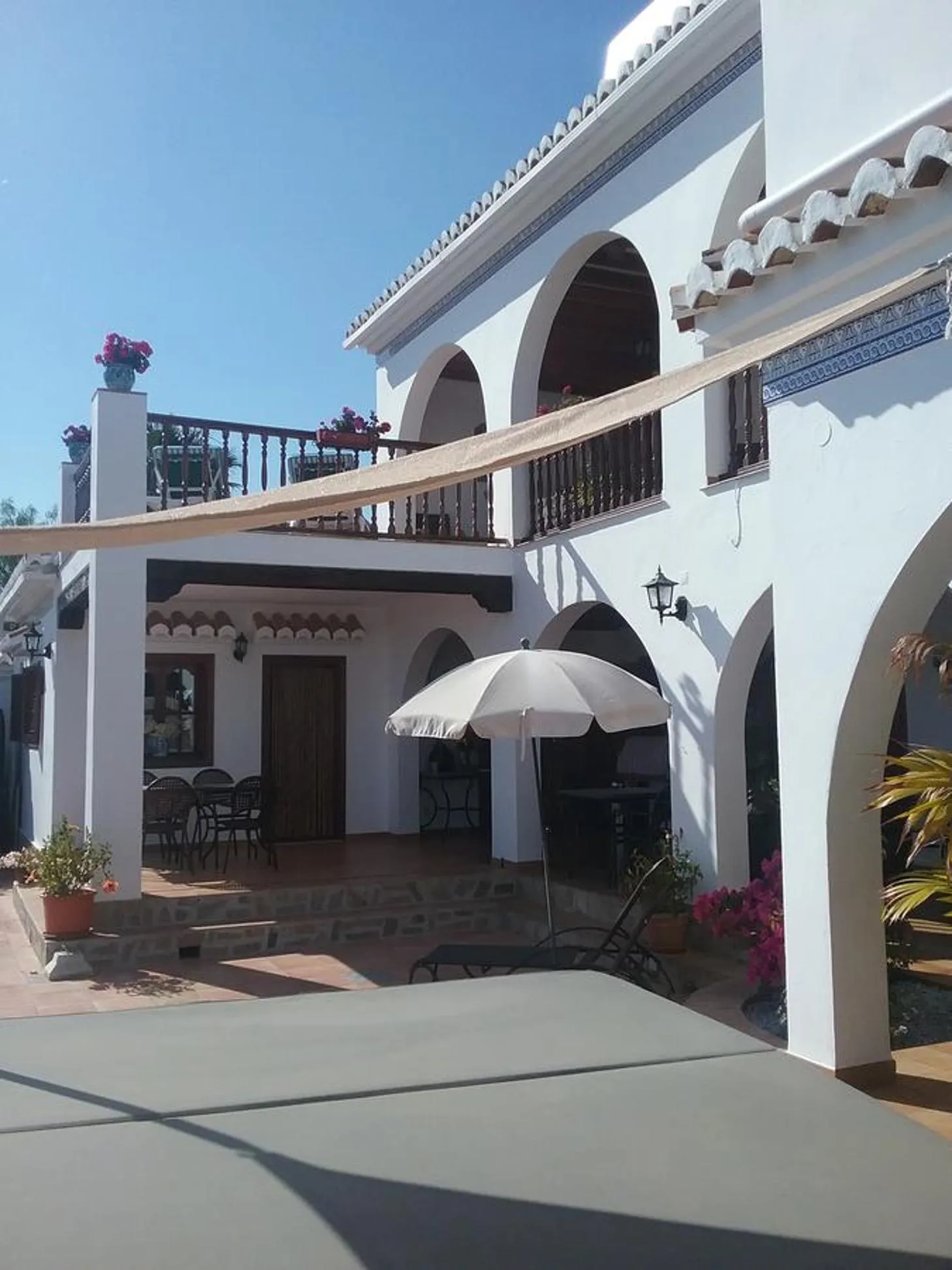 Balcony/Terrace in Casa Roble B&B