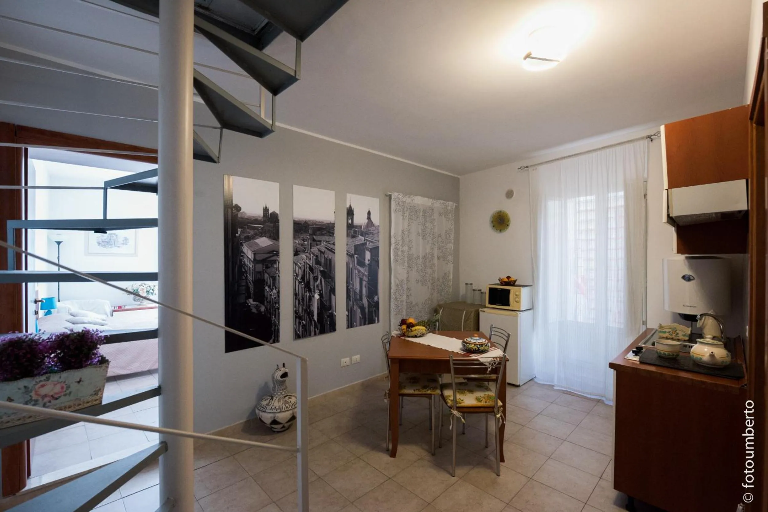 Communal lounge/ TV room in La Rosa Antica